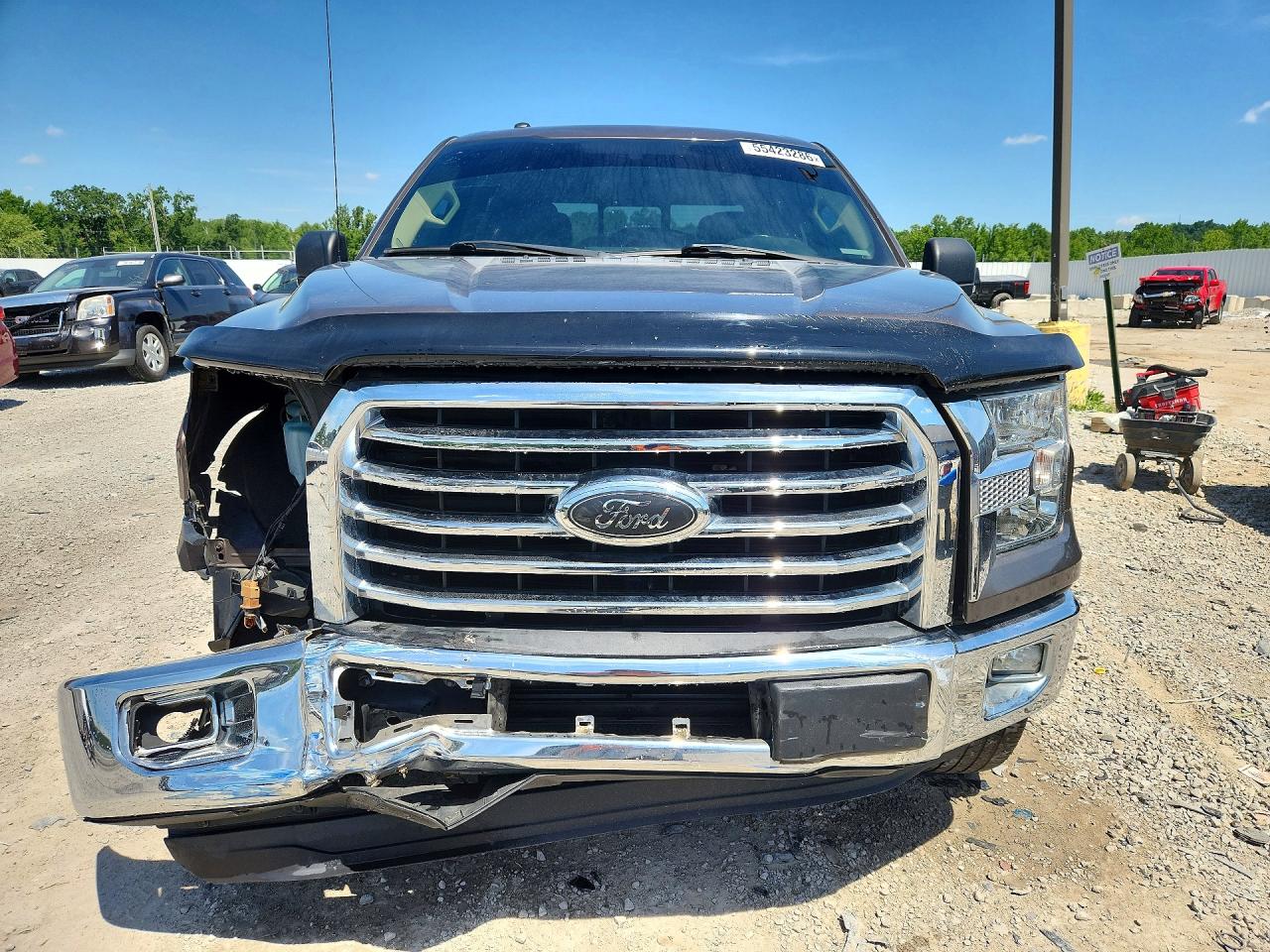 2015 Ford F150 Supercrew Коричневый vin: 1FTEW1CG5FKD86754