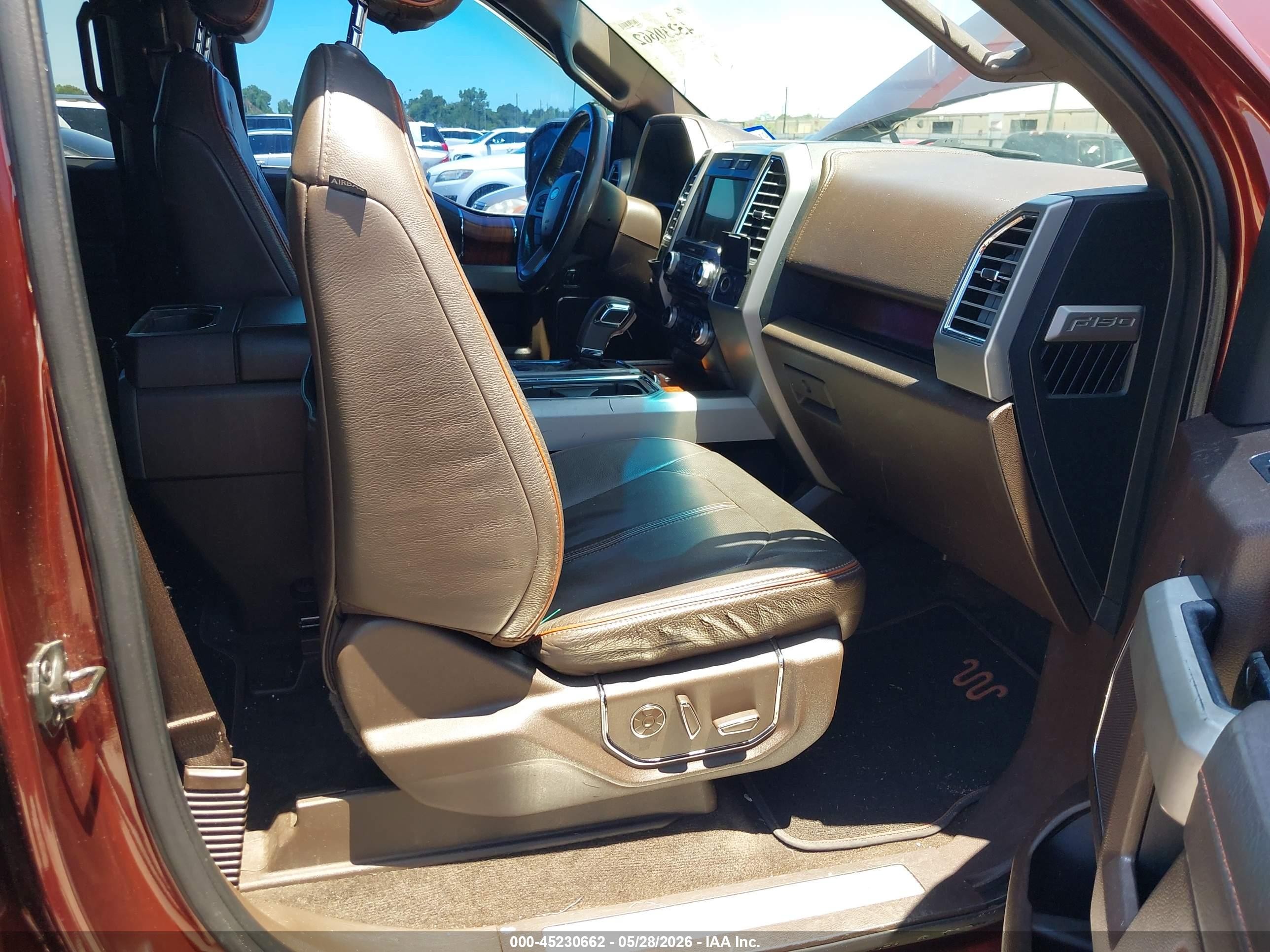 2016 Ford F-150 King Ranch Orange vin: 1FTEW1CG5GFB11024