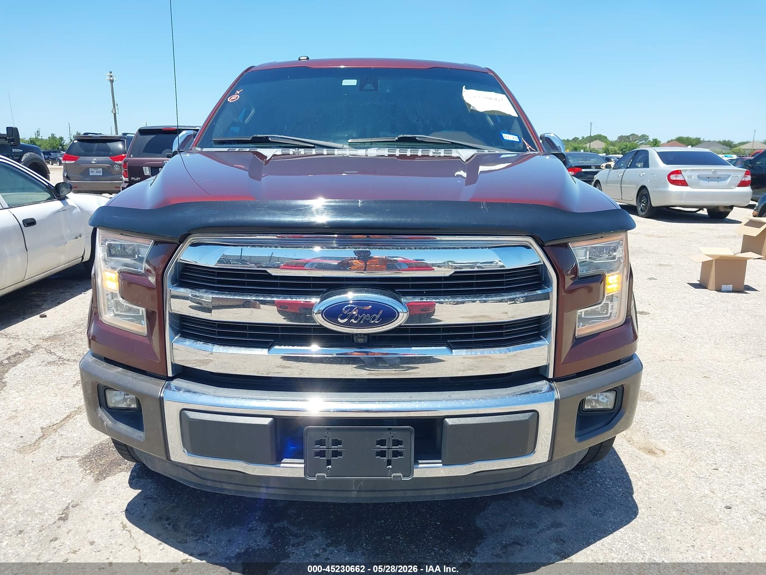 2016 Ford F-150 King Ranch Orange vin: 1FTEW1CG5GFB11024