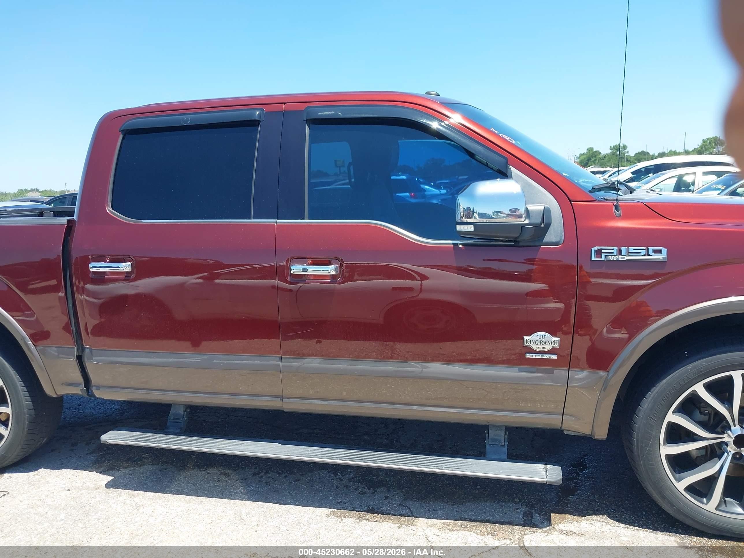 2016 Ford F-150 King Ranch Orange vin: 1FTEW1CG5GFB11024