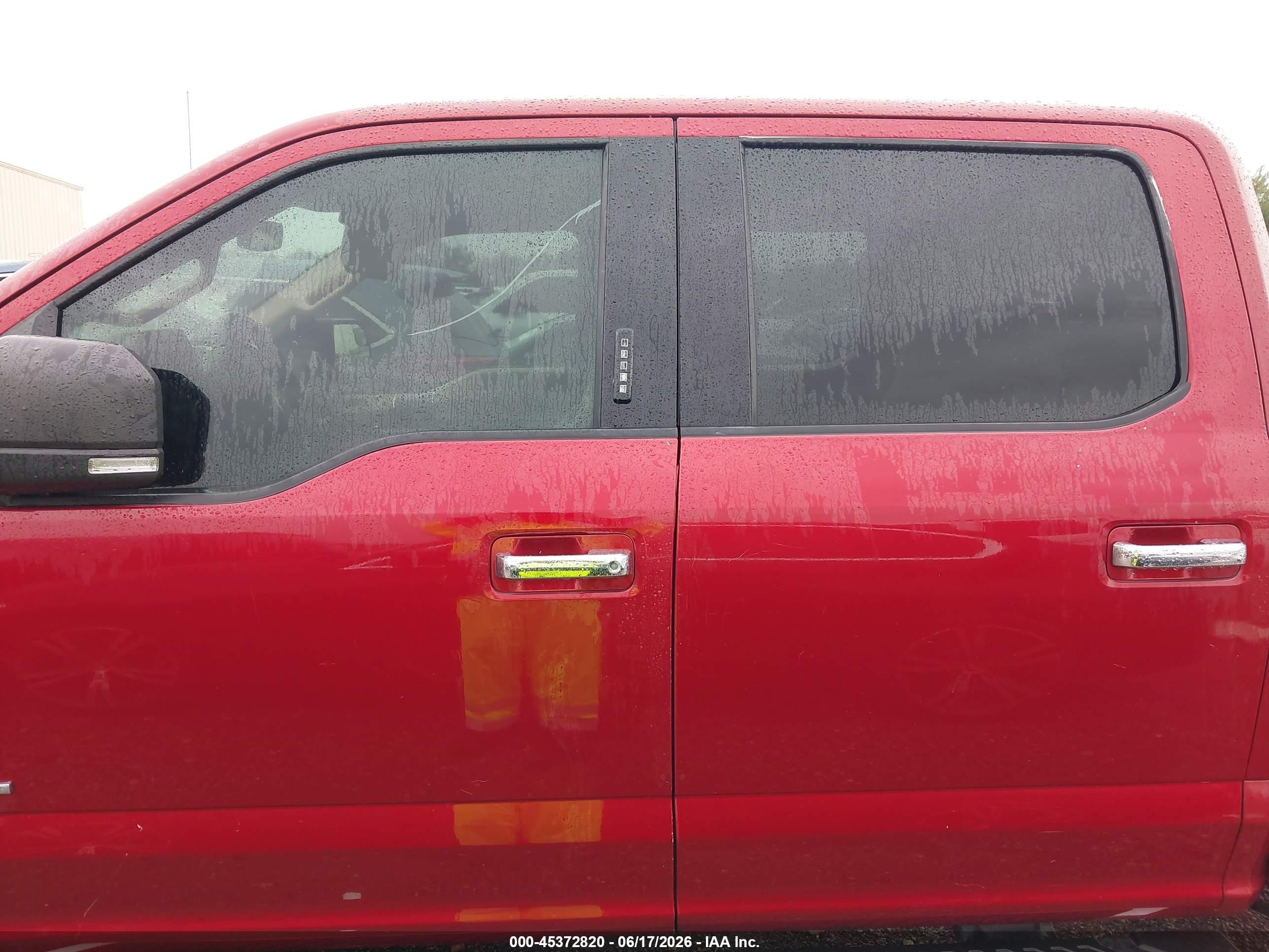 2015 Ford F-150 Xlt Red vin: 1FTEW1CG6FKE38165