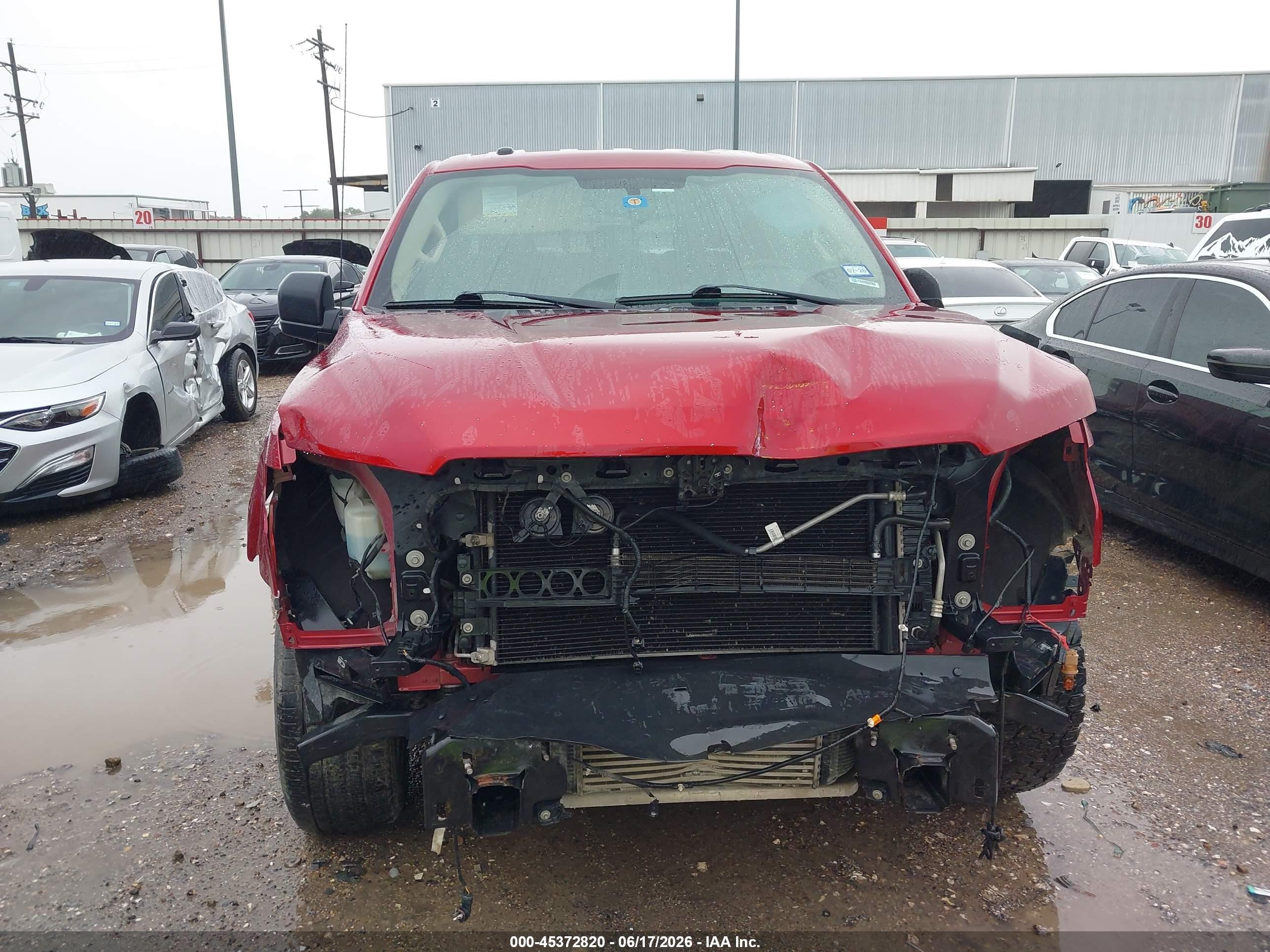 2015 Ford F-150 Xlt Red vin: 1FTEW1CG6FKE38165