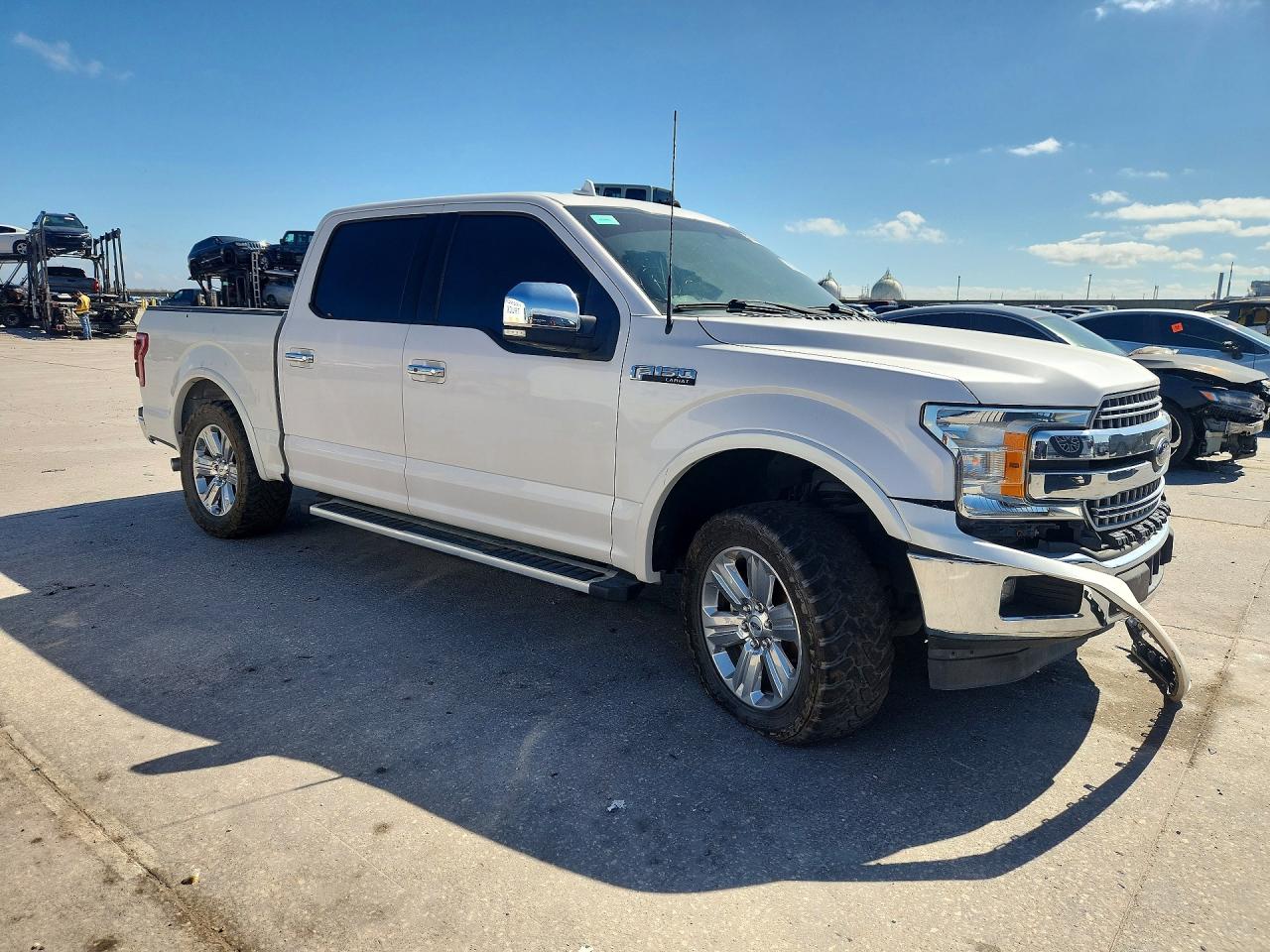 2018 Ford F150 White vin: 1FTEW1CG6JKE84006