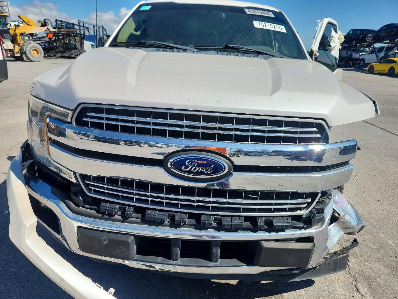 2018 Ford F150 White vin: 1FTEW1CG6JKE84006