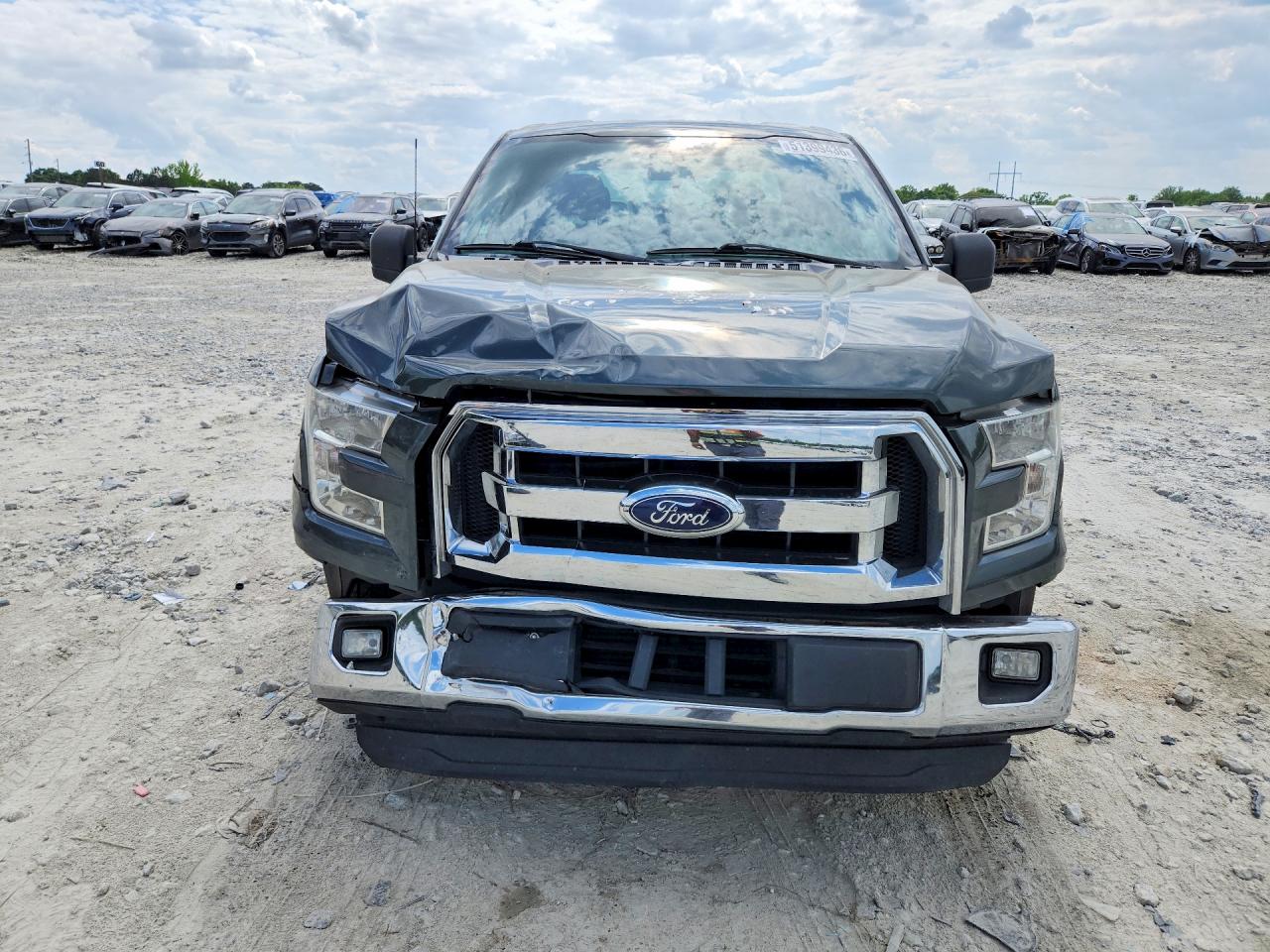 2015 Ford F150 Supercrew Green vin: 1FTEW1CG7FFA25759