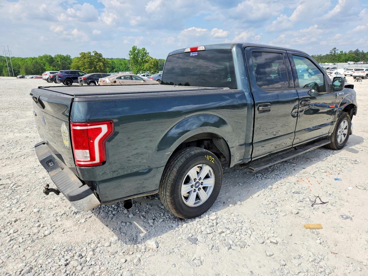 2015 Ford F150 Supercrew Green vin: 1FTEW1CG7FFA25759