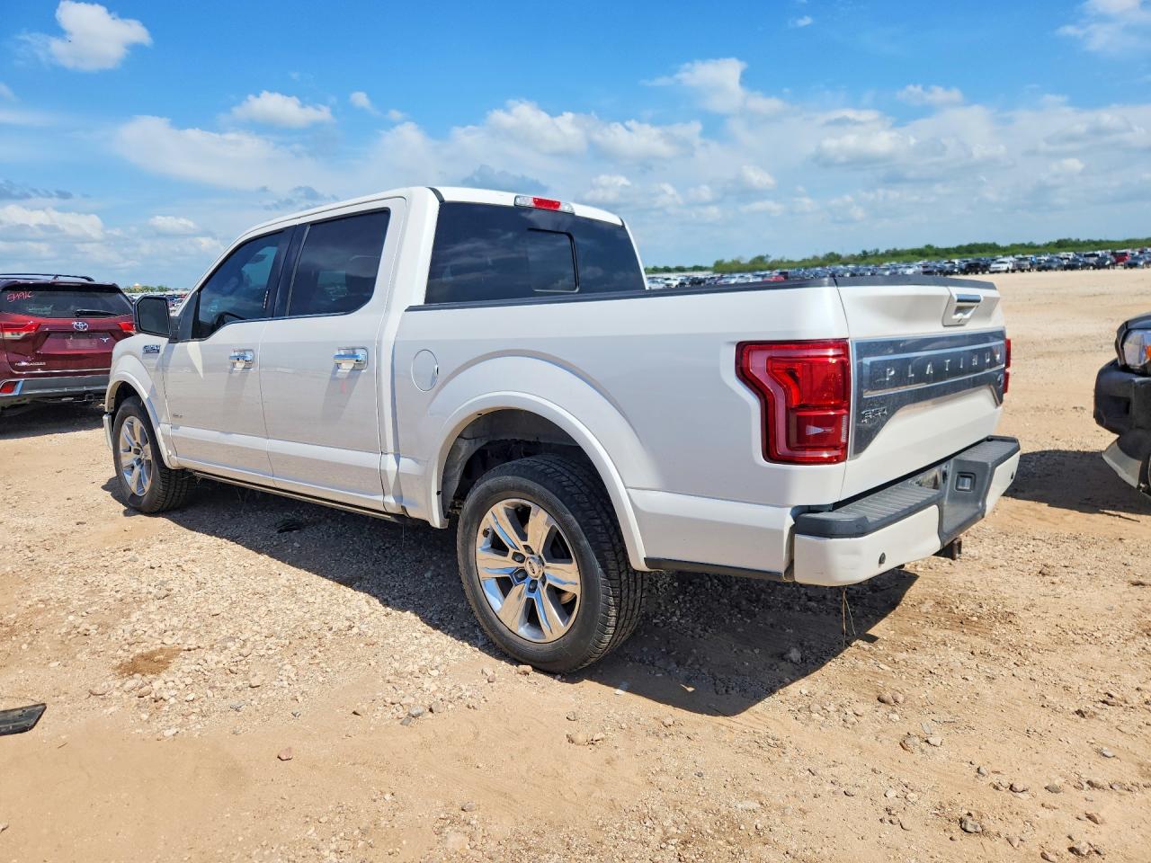 2015 Ford F150 Supercrew White vin: 1FTEW1CG7FFC06733