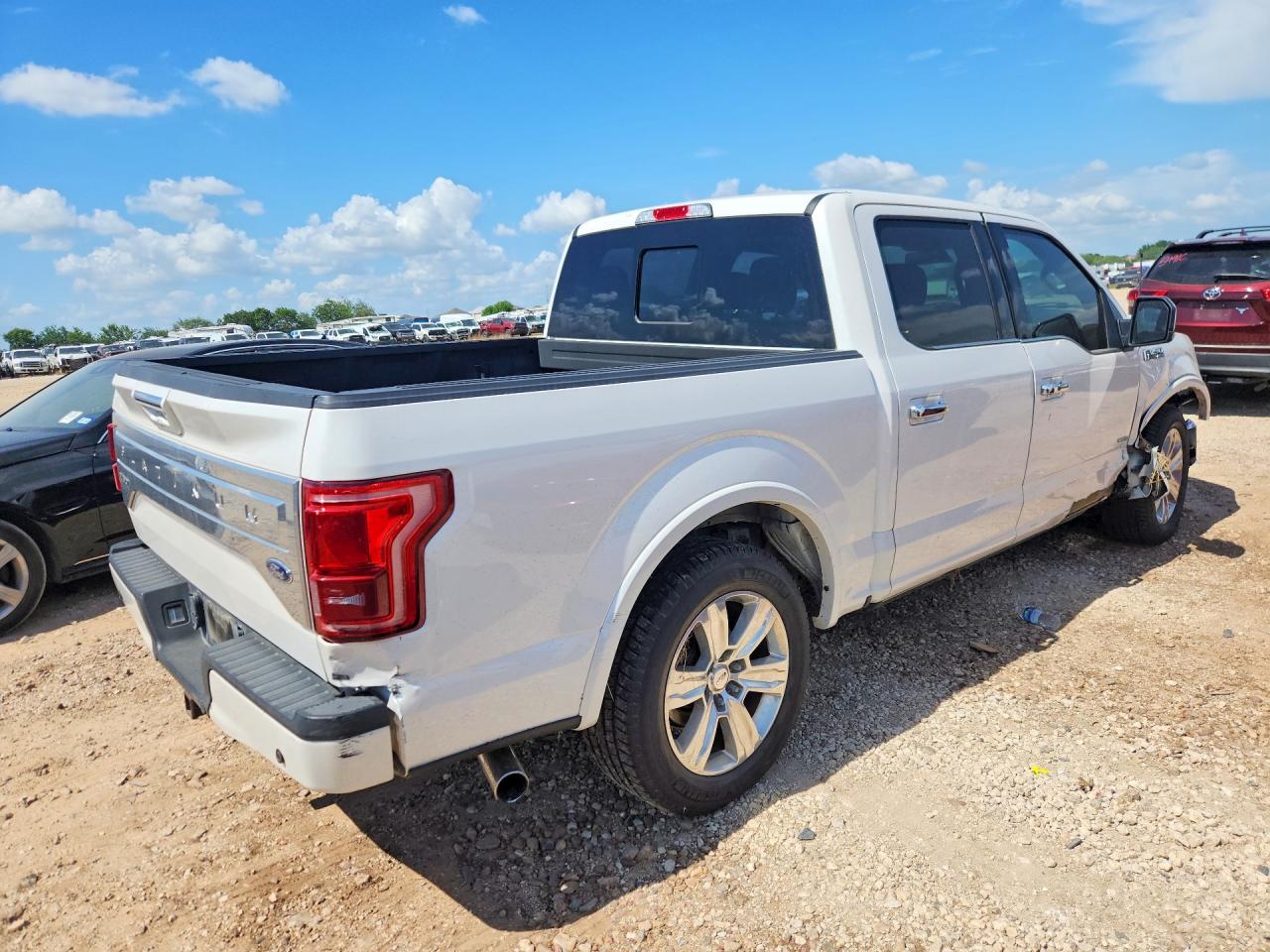 2015 Ford F150 Supercrew White vin: 1FTEW1CG7FFC06733