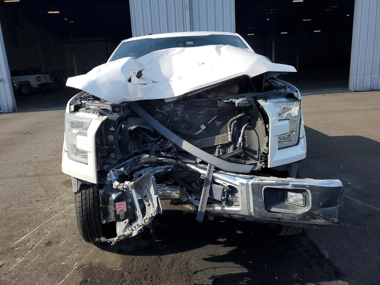 2015 Ford F150 Supercrew White vin: 1FTEW1CG7FFC47461