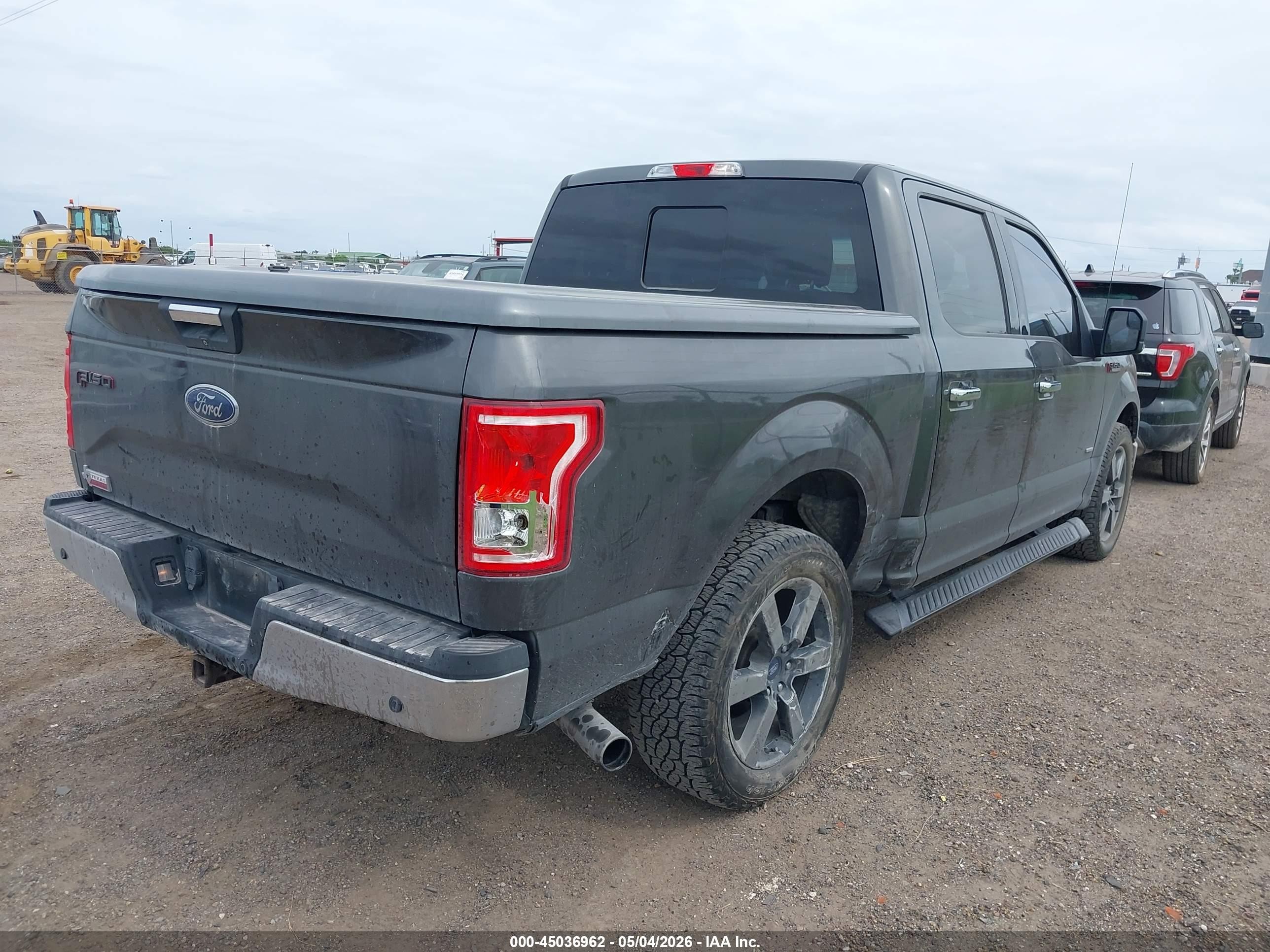 2015 Ford F-150 Xlt Gray vin: 1FTEW1CG7FFC92707