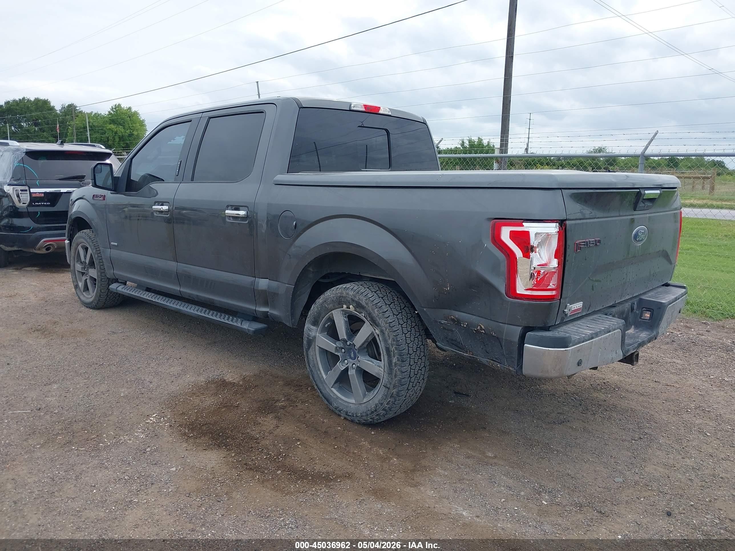 2015 Ford F-150 Xlt Gray vin: 1FTEW1CG7FFC92707
