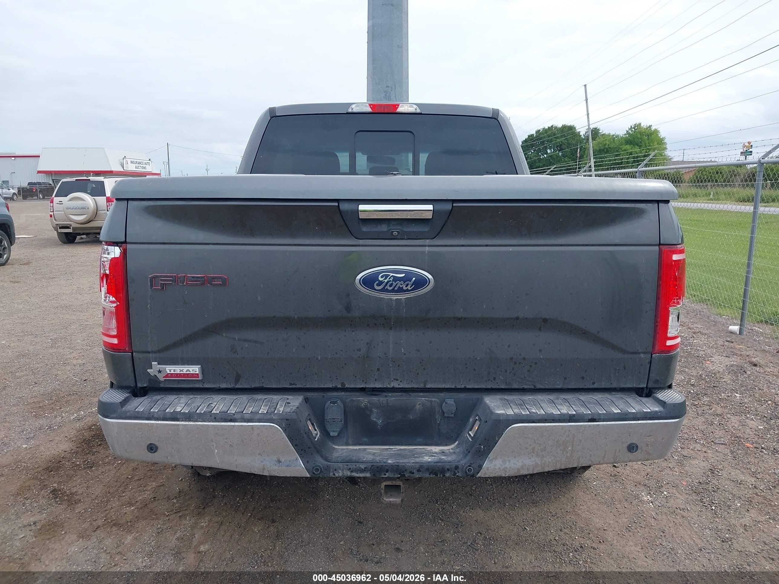 2015 Ford F-150 Xlt Gray vin: 1FTEW1CG7FFC92707