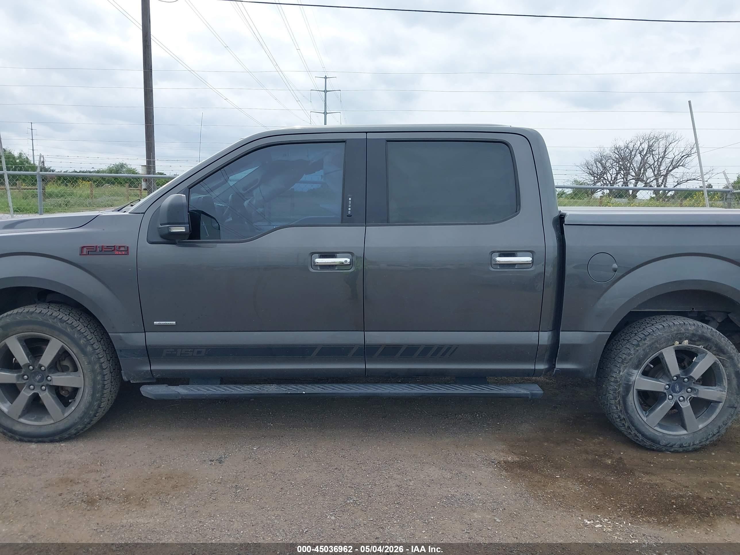 2015 Ford F-150 Xlt Gray vin: 1FTEW1CG7FFC92707