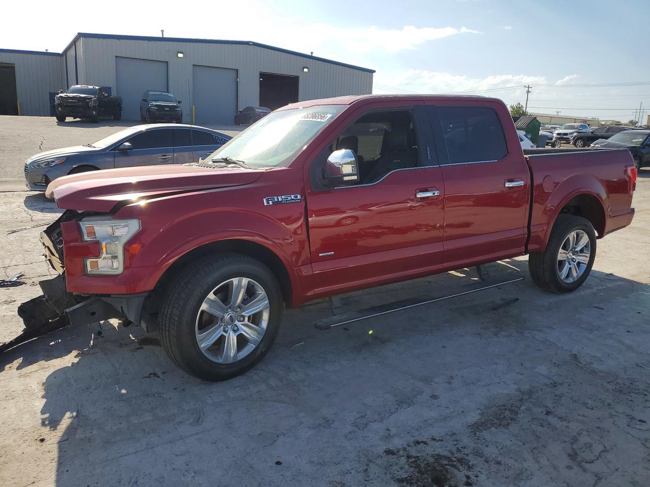2015 Ford F150 Supercrew Red vin: 1FTEW1CG7FFC92951