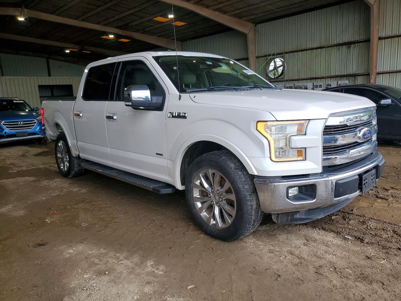 2015 Ford F150 Supercrew Белый vin: 1FTEW1CG7FKD87999