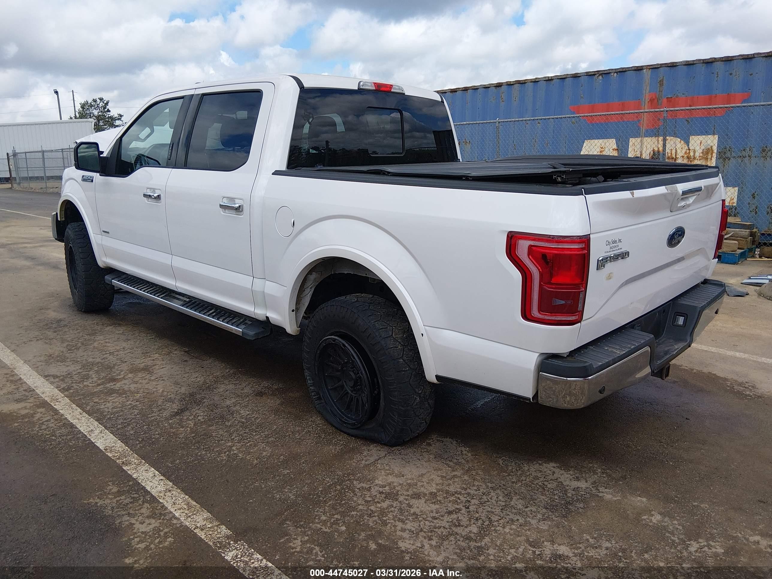 2015 Ford F-150 Lariat Black vin: 1FTEW1CG7FKF16050