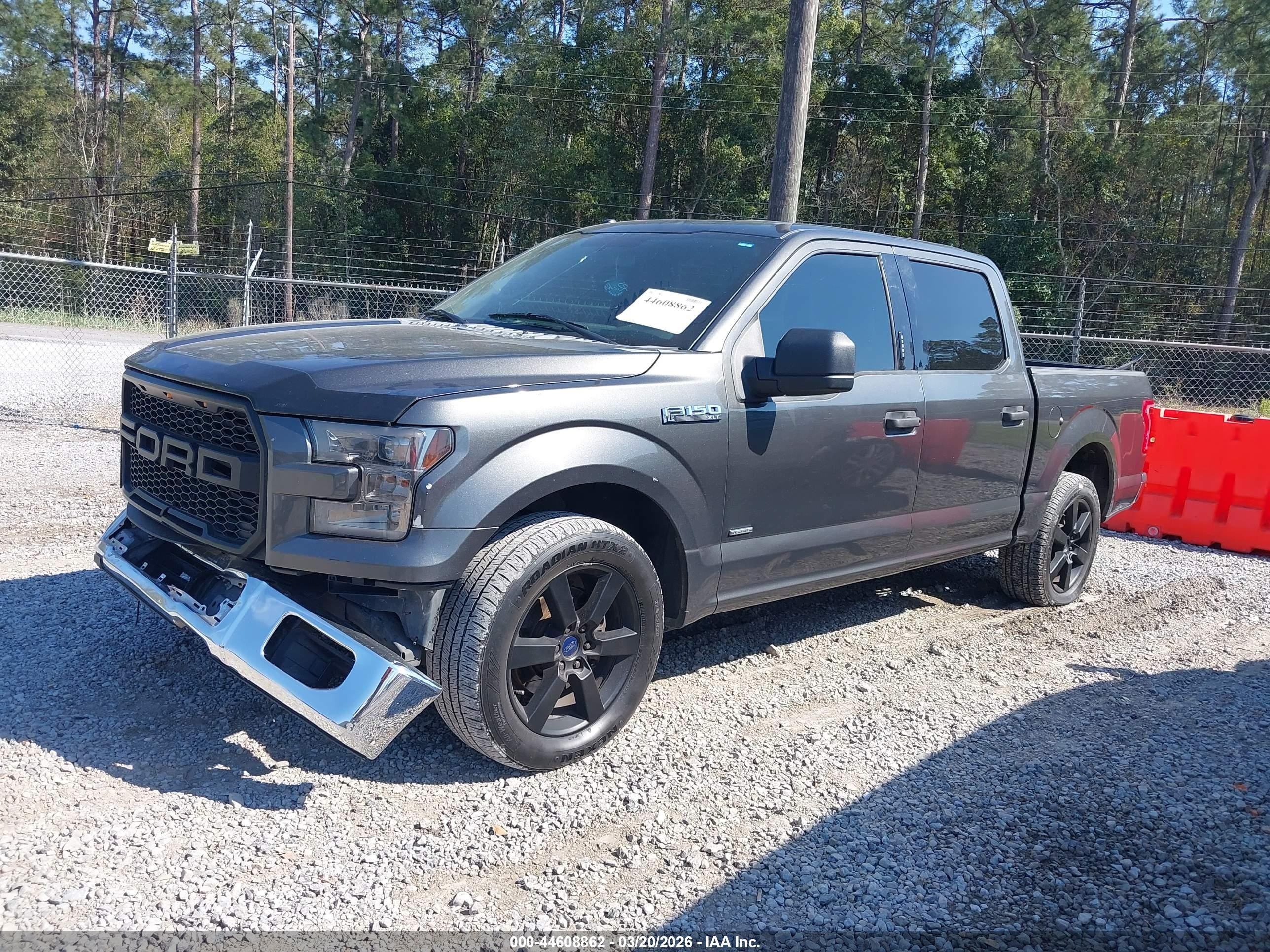 2016 Ford F-150 Xlt Gray vin: 1FTEW1CG7GFA23608