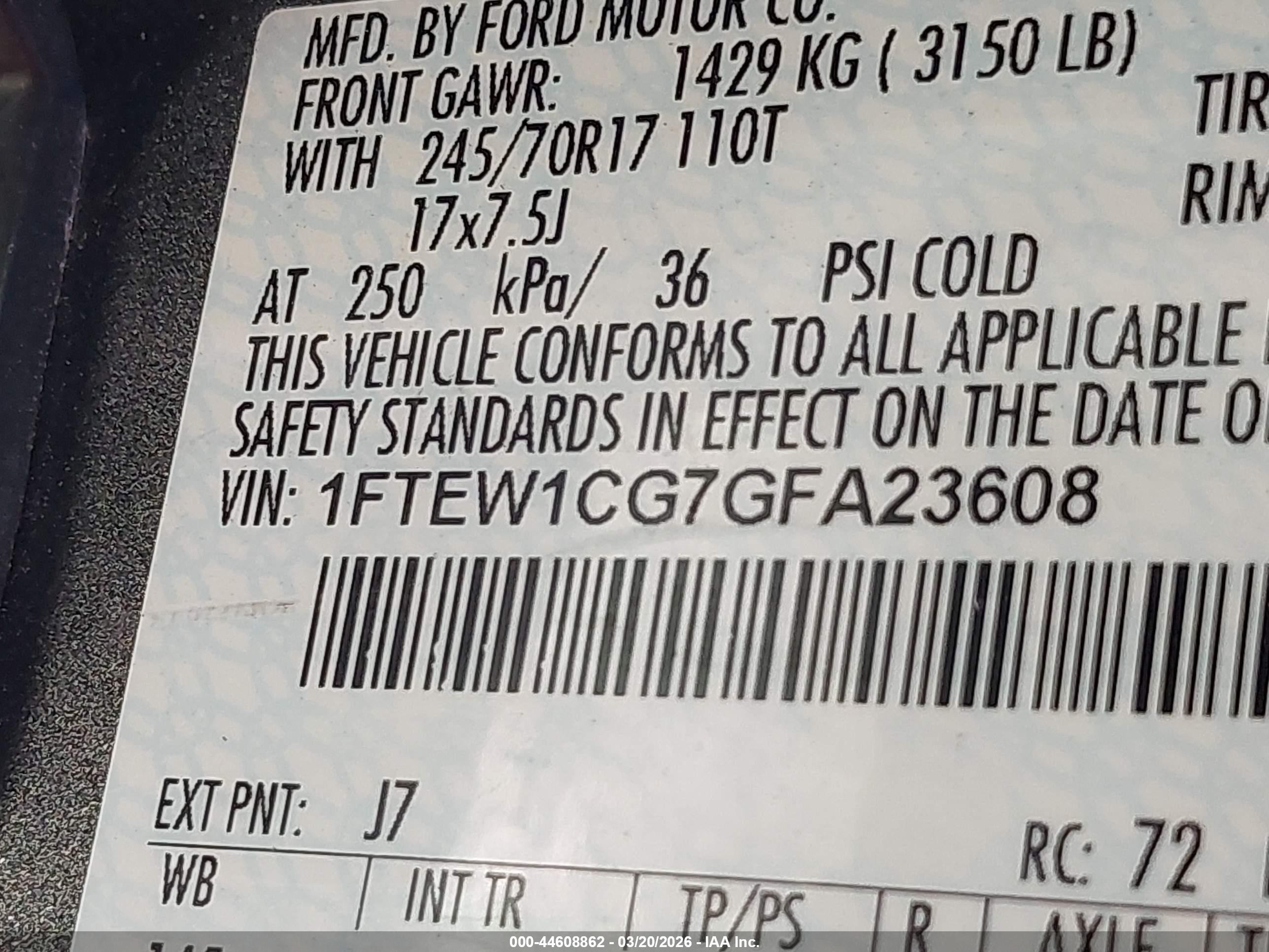 2016 Ford F-150 Xlt Gray vin: 1FTEW1CG7GFA23608