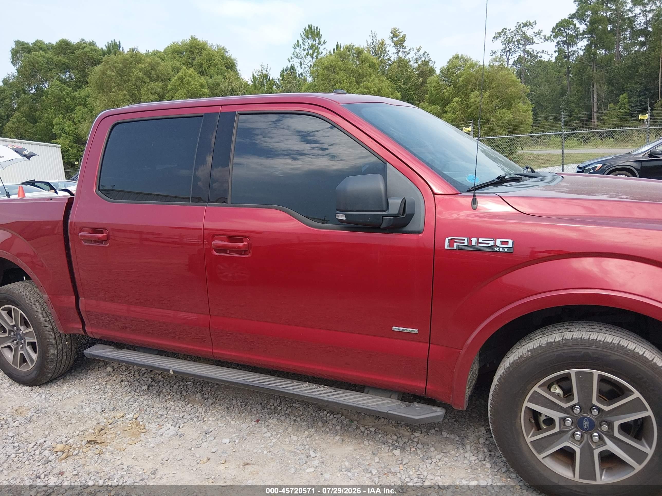 2017 Ford F-150 King Ranch/lariat/limited/platinum/xl/xlt Maroon vin: 1FTEW1CG7HFA41270