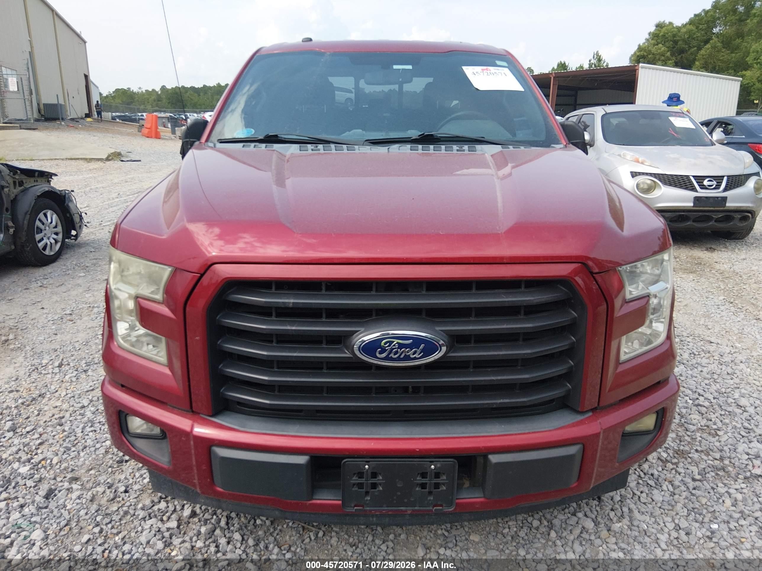 2017 Ford F-150 King Ranch/lariat/limited/platinum/xl/xlt Maroon vin: 1FTEW1CG7HFA41270