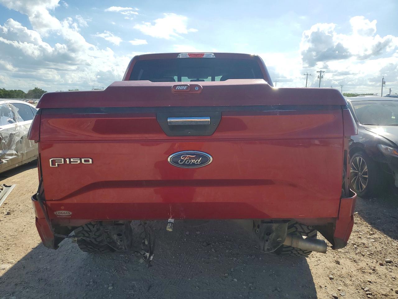 2017 Ford F150 Supercrew Бордовый vin: 1FTEW1CG7HFB39425