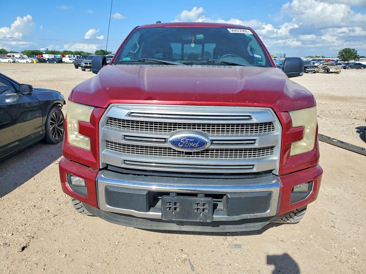 2017 Ford F150 Supercrew Бордовый vin: 1FTEW1CG7HFB39425