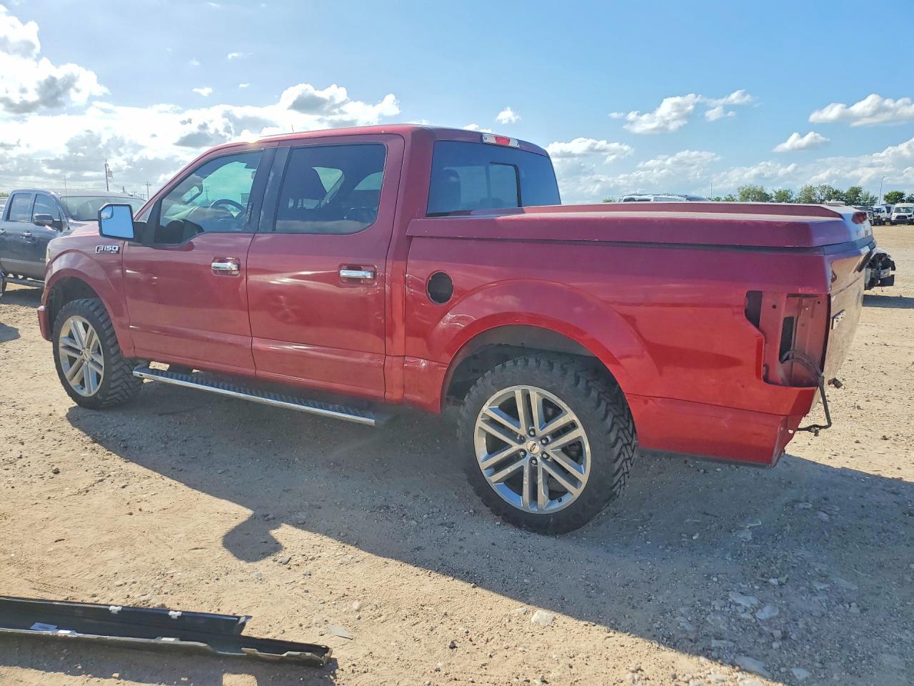 2017 Ford F150 Supercrew Бордовый vin: 1FTEW1CG7HFB39425