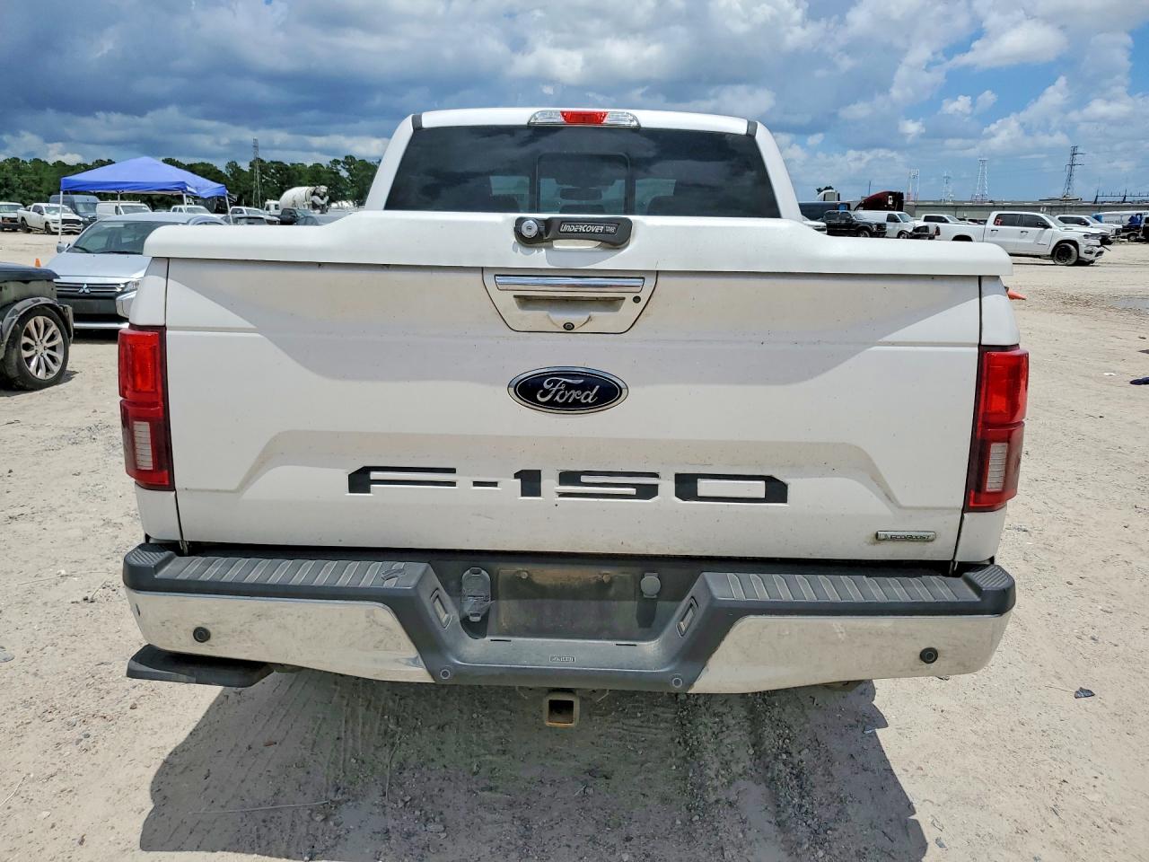 2018 Ford F150 Supercrew White vin: 1FTEW1CG7JKC13567