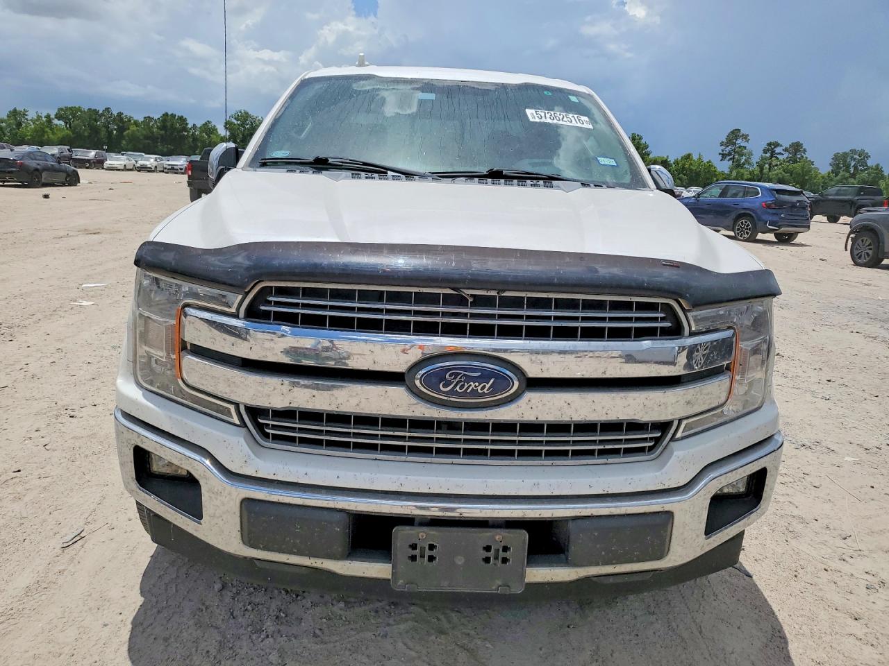 2018 Ford F150 Supercrew White vin: 1FTEW1CG7JKC13567