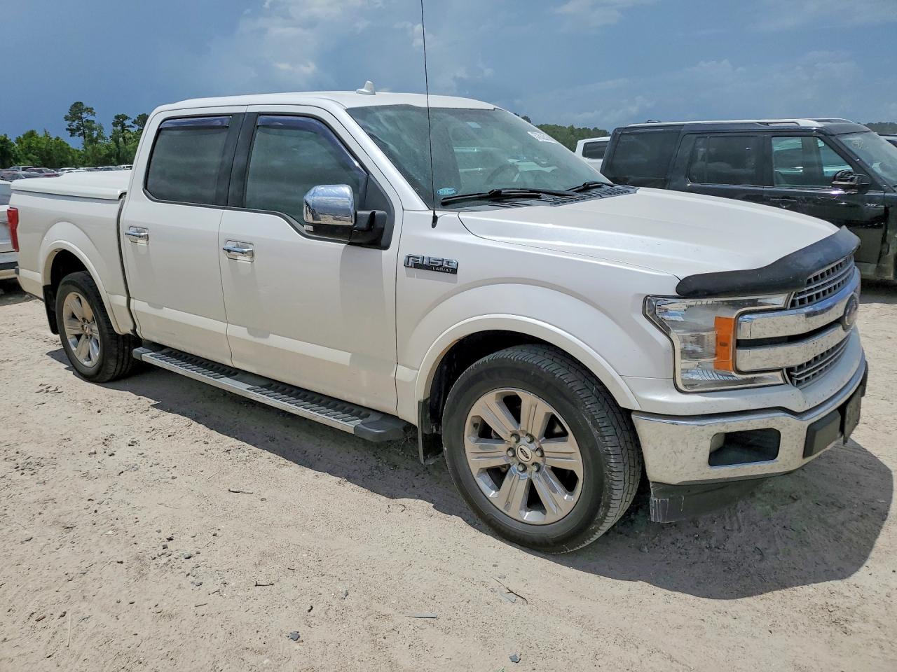 2018 Ford F150 Supercrew White vin: 1FTEW1CG7JKC13567