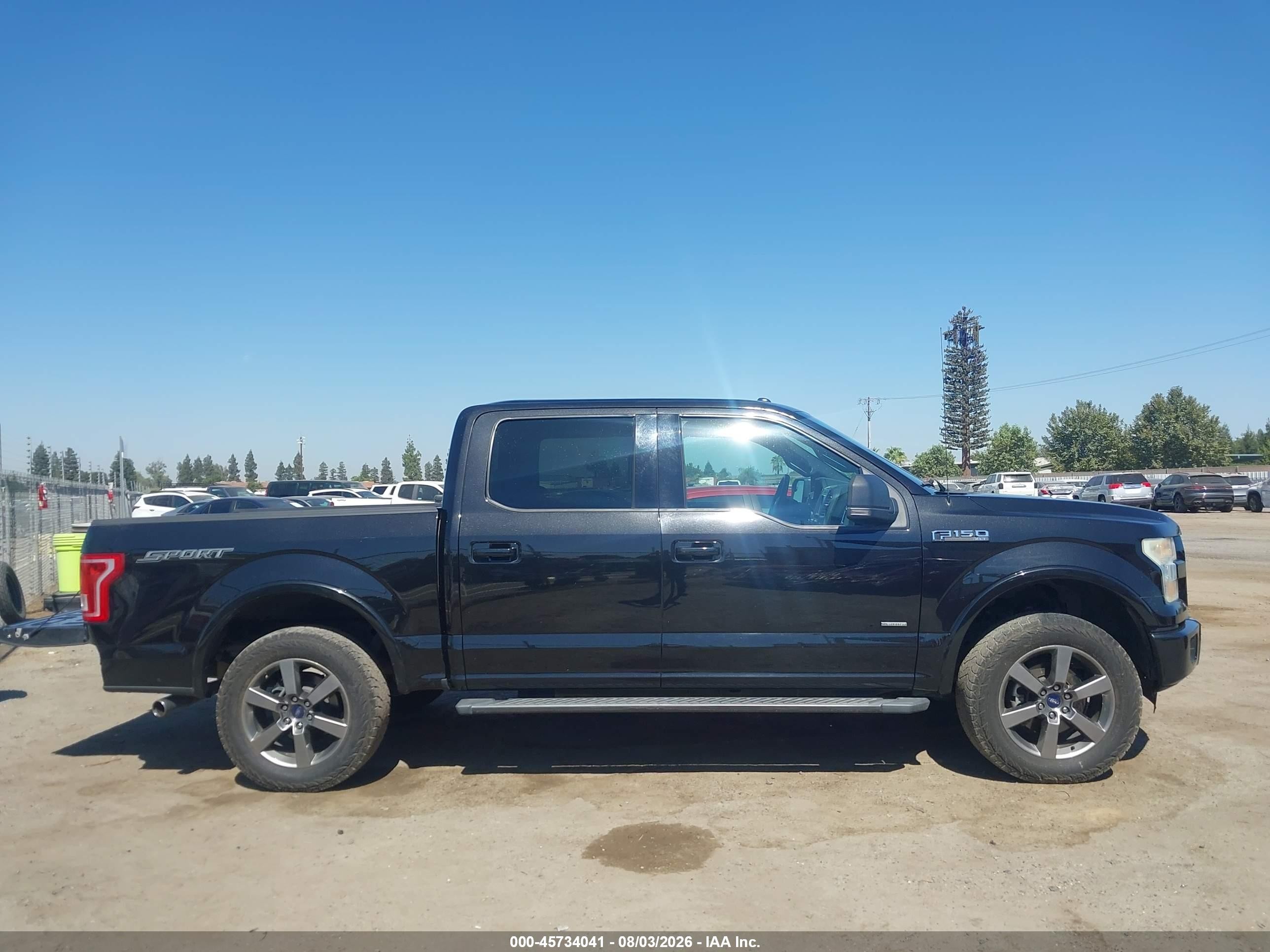 2015 Ford F-150 Xlt Черный vin: 1FTEW1CG8FKE70812