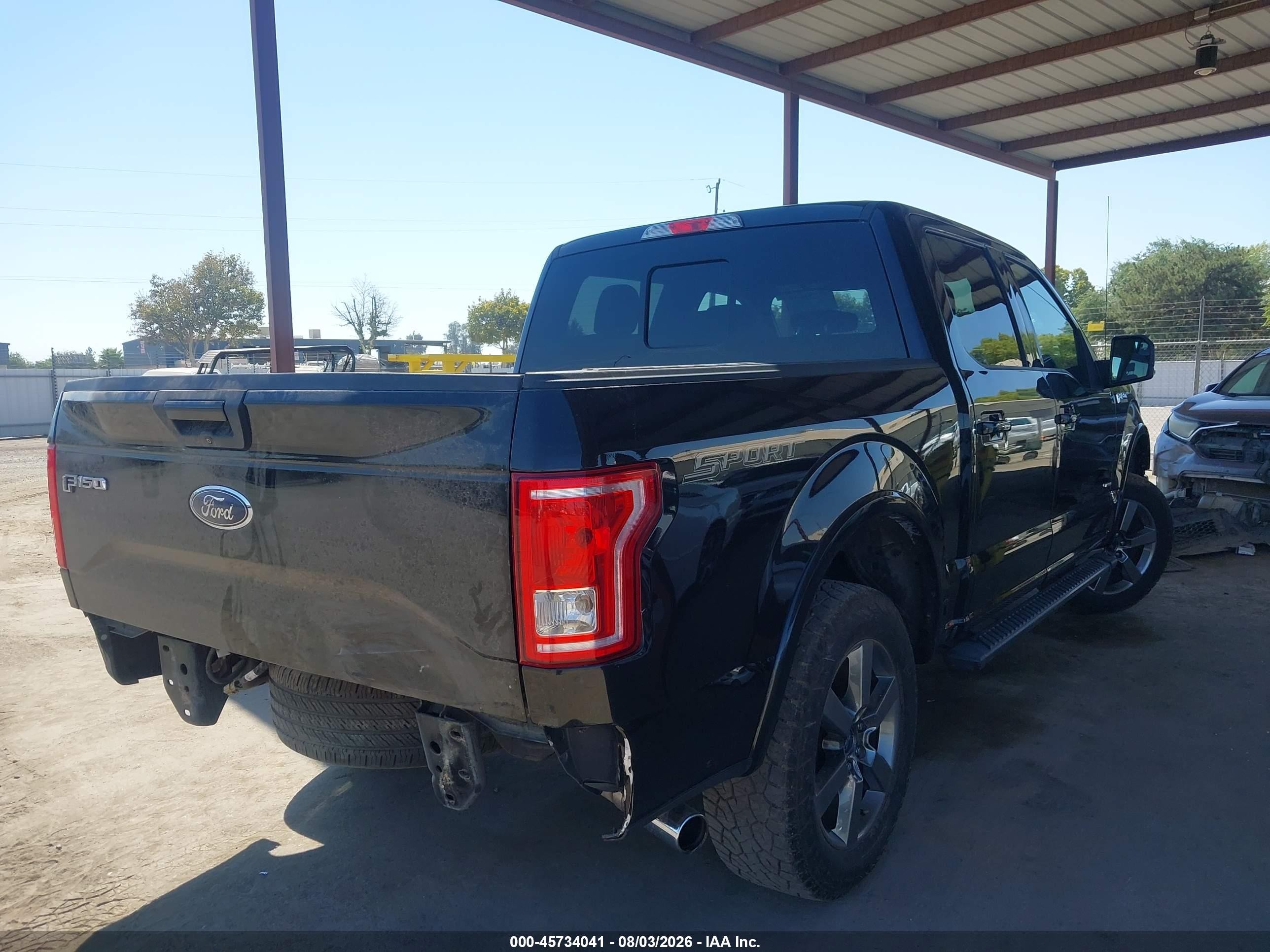 2015 Ford F-150 Xlt Черный vin: 1FTEW1CG8FKE70812