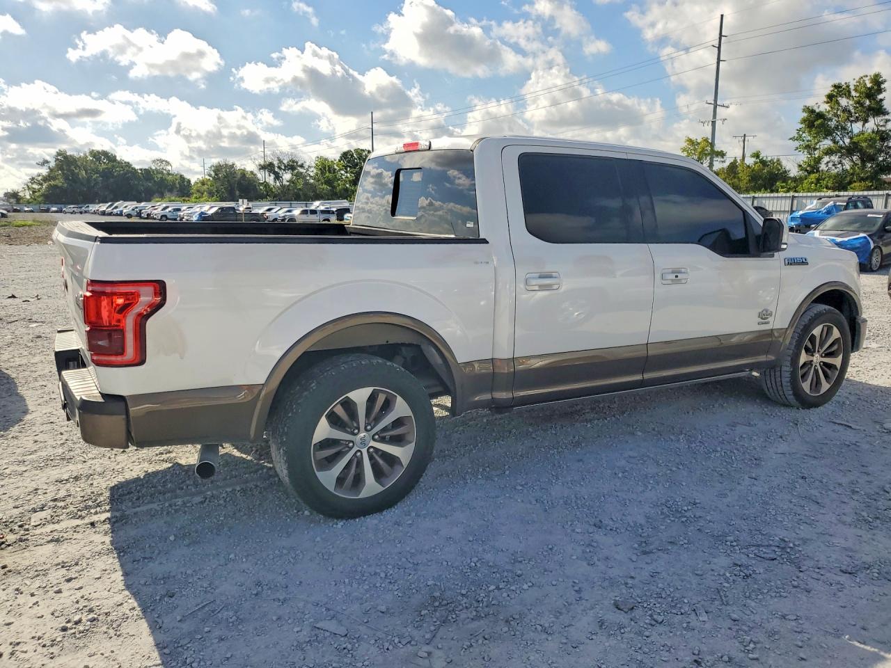 2015 Ford F150 Supercrew White vin: 1FTEW1CG9FFC47655