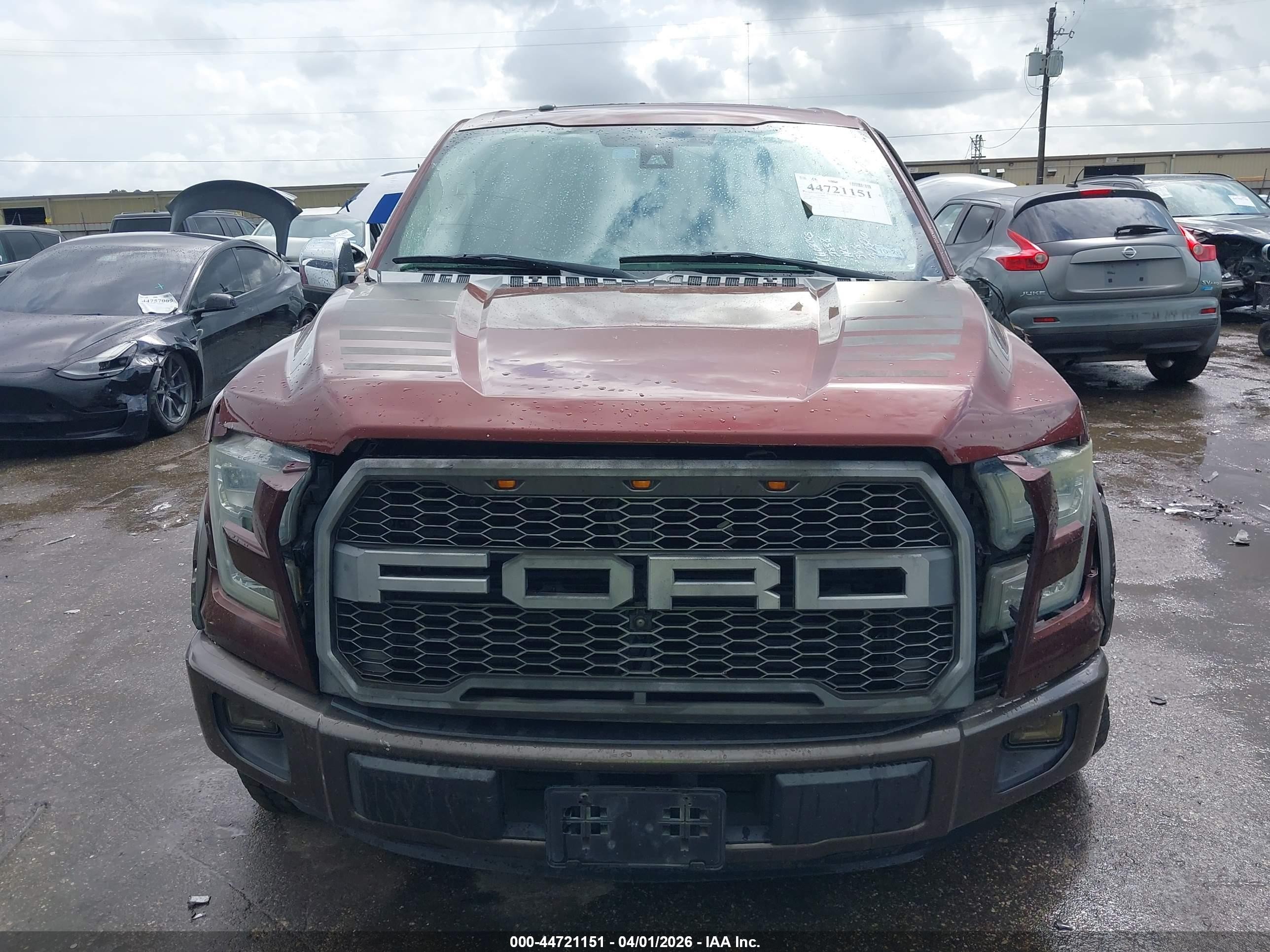 2015 Ford F-150 Lariat Burgundy vin: 1FTEW1CG9FKE82838