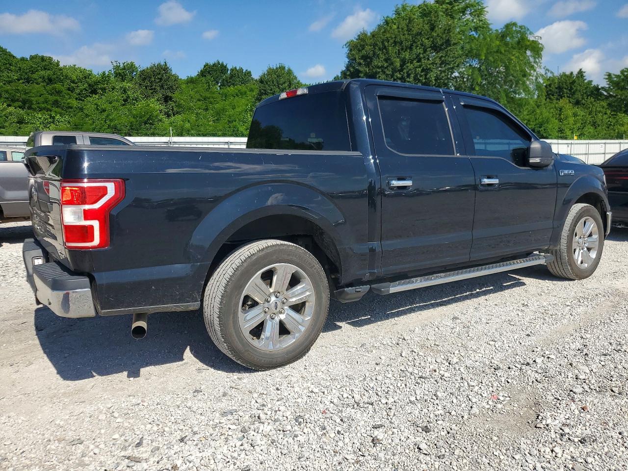 2018 Ford F150 Supercrew Black vin: 1FTEW1CG9JKE38864