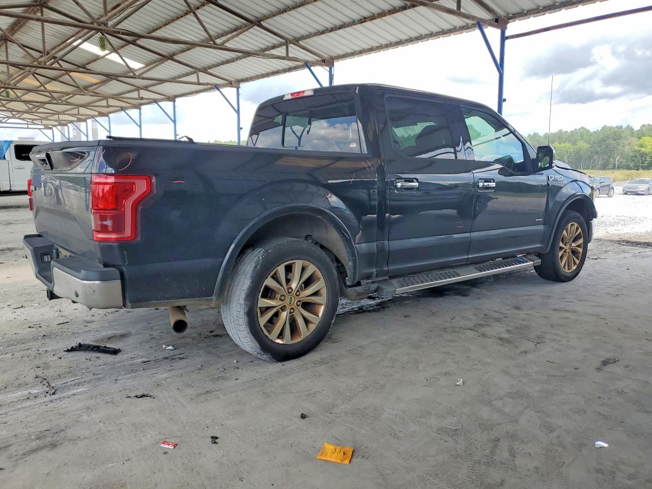 2015 Ford F150 Supercrew Black vin: 1FTEW1CGXFFB94531