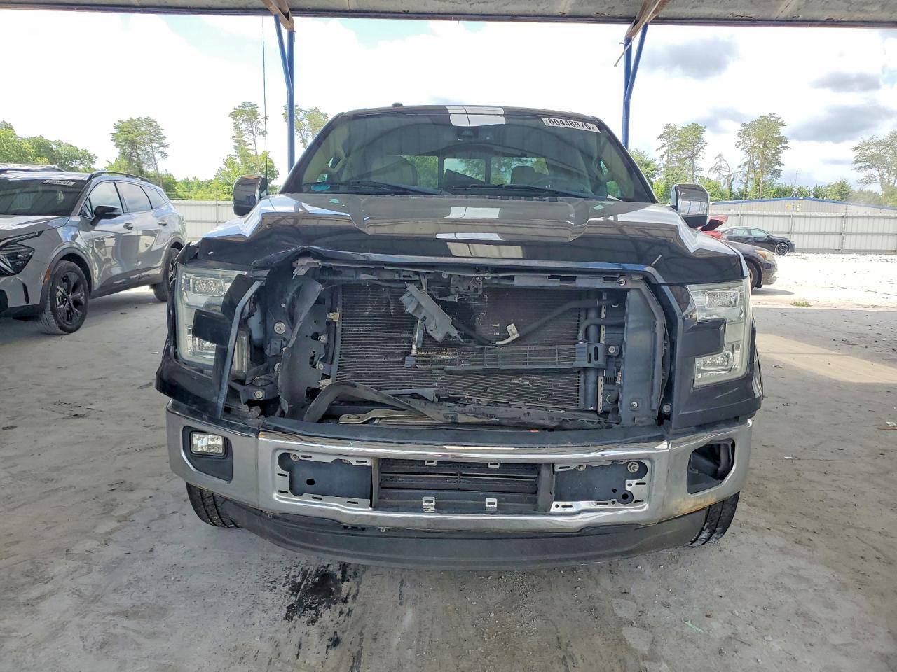 2015 Ford F150 Supercrew Black vin: 1FTEW1CGXFFB94531