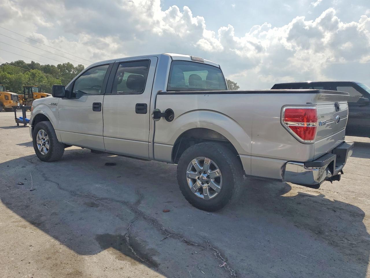 2012 Ford F150 Supercrew Silver vin: 1FTEW1CM0CFB26353