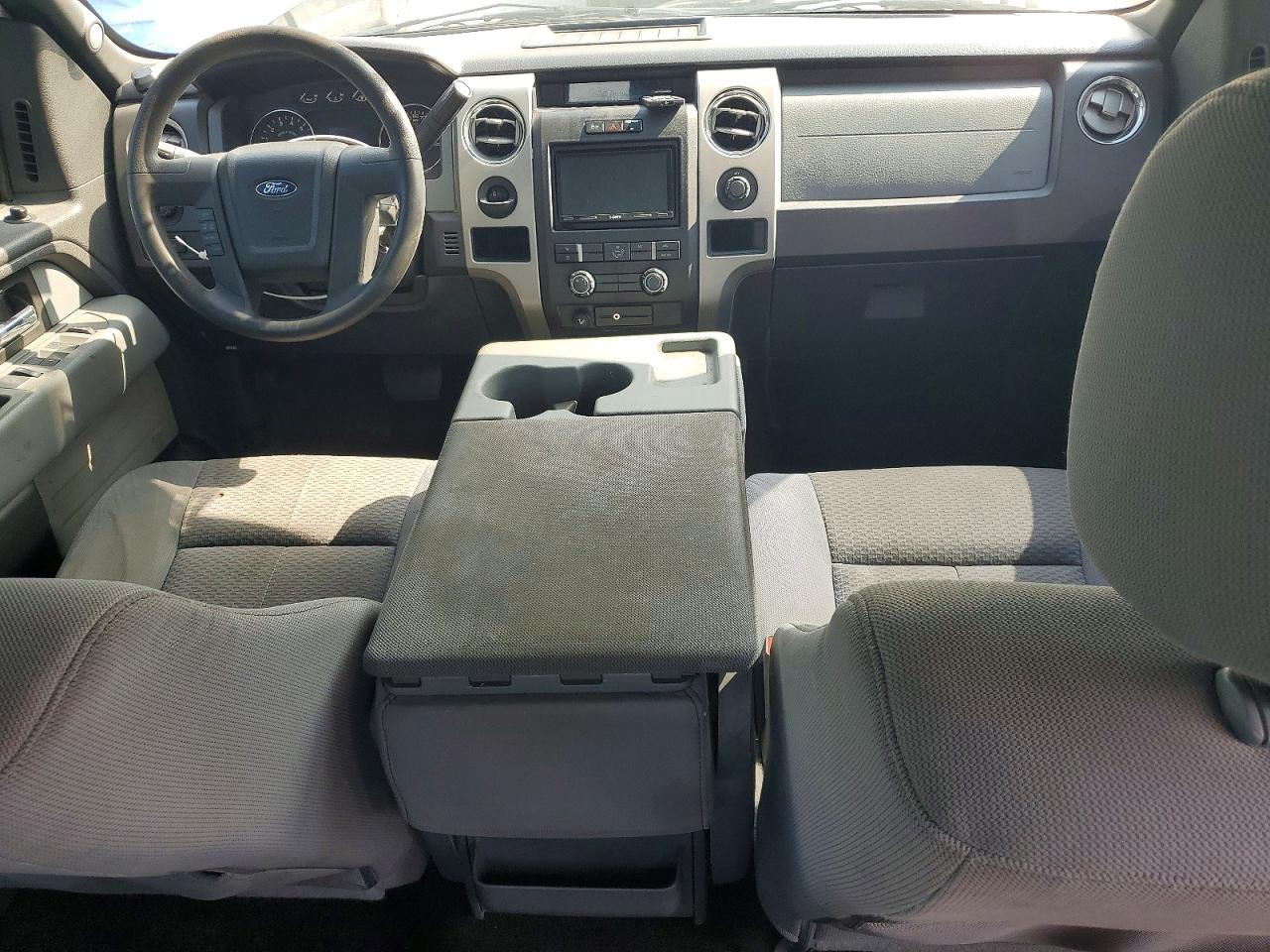 2012 Ford F150 Supercrew Silver vin: 1FTEW1CM0CFB26353