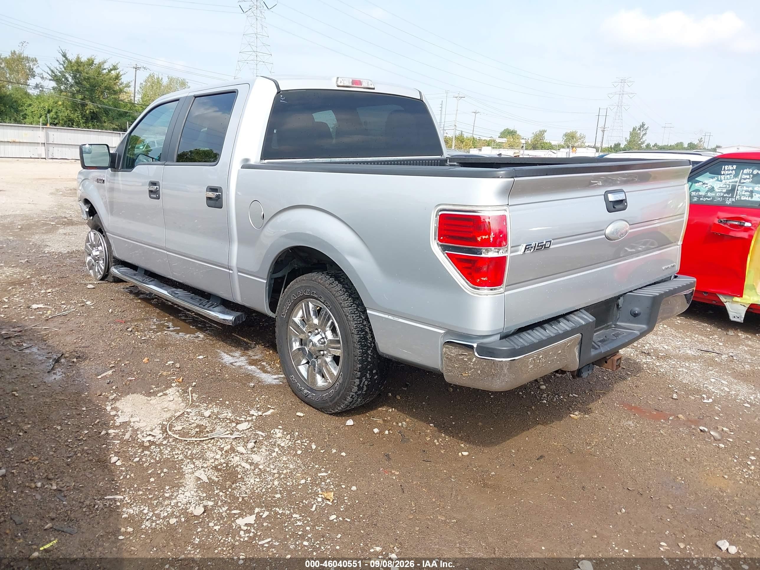 2012 Ford F-150 Xlt Silver vin: 1FTEW1CM0CKD42601