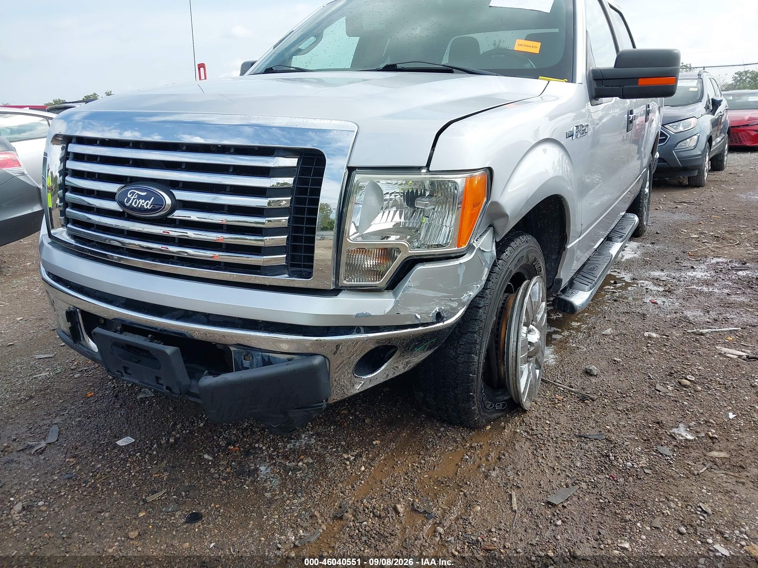 2012 Ford F-150 Xlt Silver vin: 1FTEW1CM0CKD42601