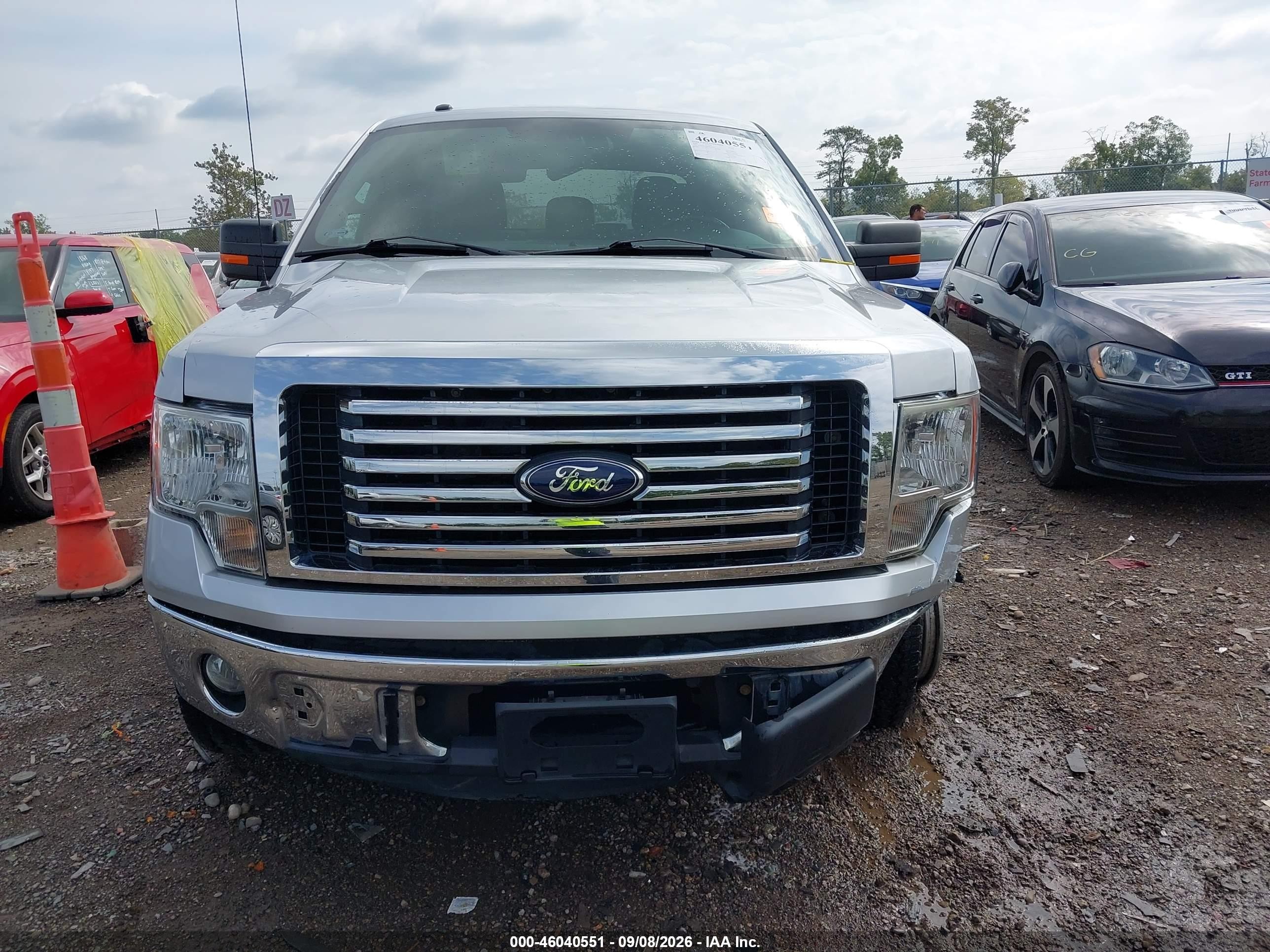 2012 Ford F-150 Xlt Silver vin: 1FTEW1CM0CKD42601
