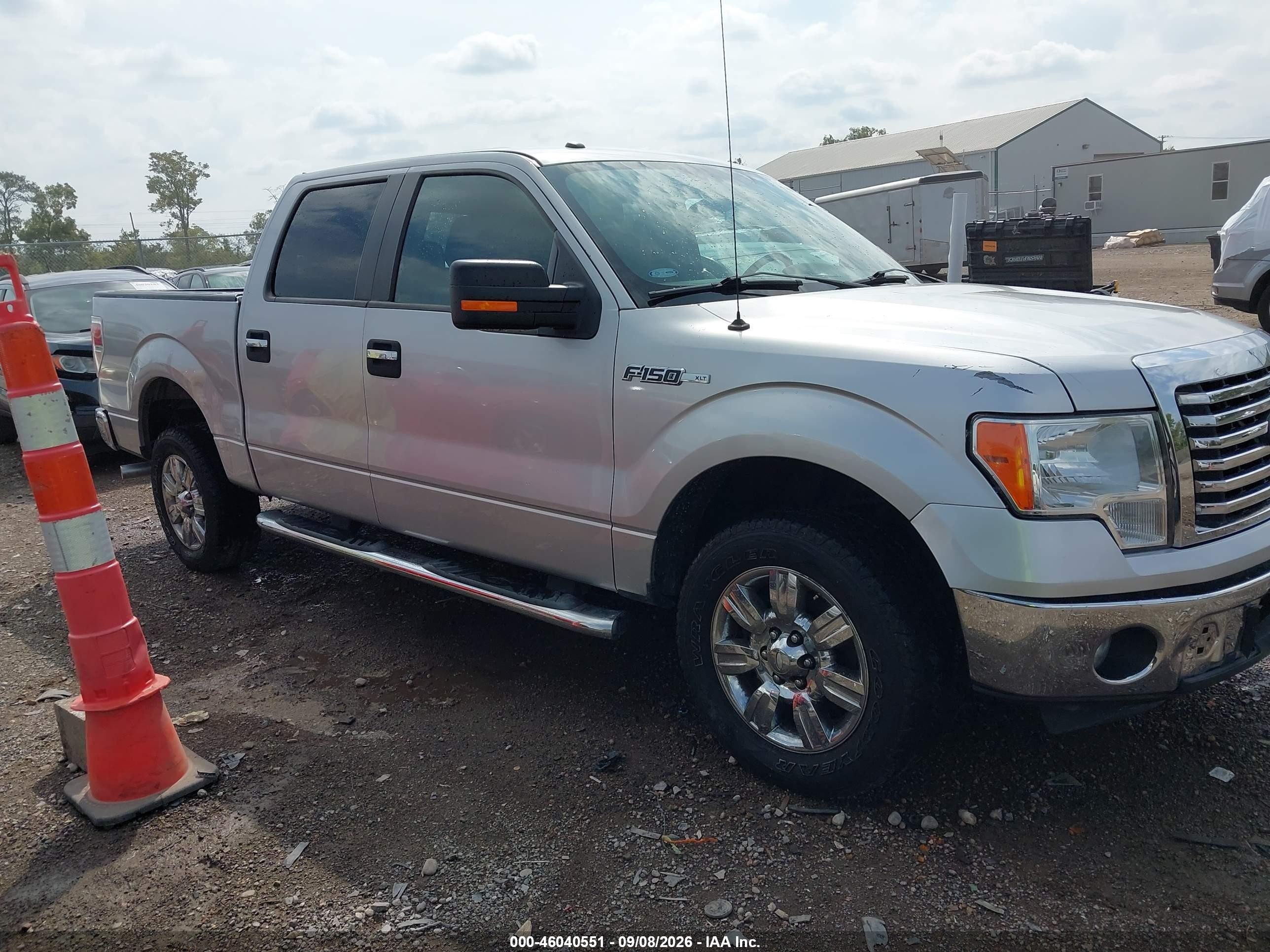 2012 Ford F-150 Xlt Silver vin: 1FTEW1CM0CKD42601