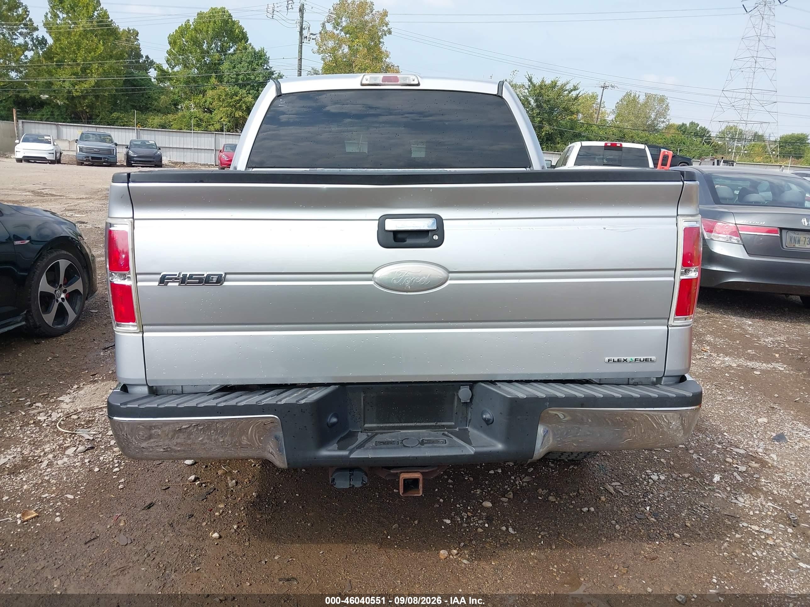 2012 Ford F-150 Xlt Silver vin: 1FTEW1CM0CKD42601