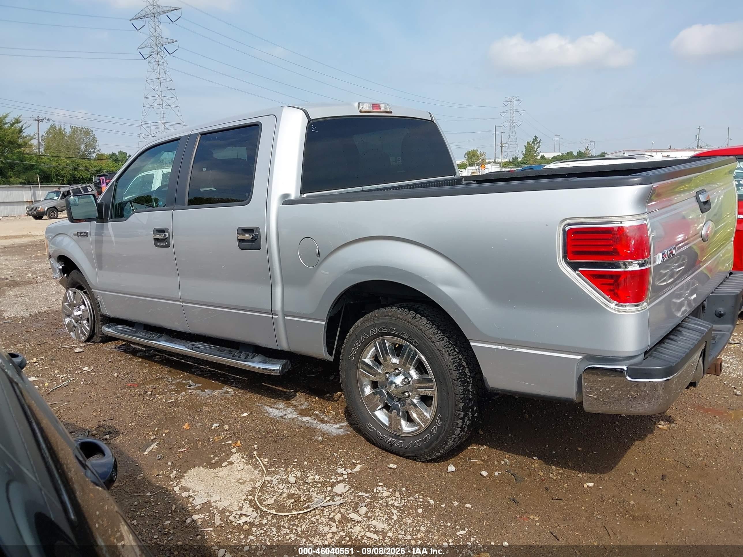 2012 Ford F-150 Xlt Silver vin: 1FTEW1CM0CKD42601
