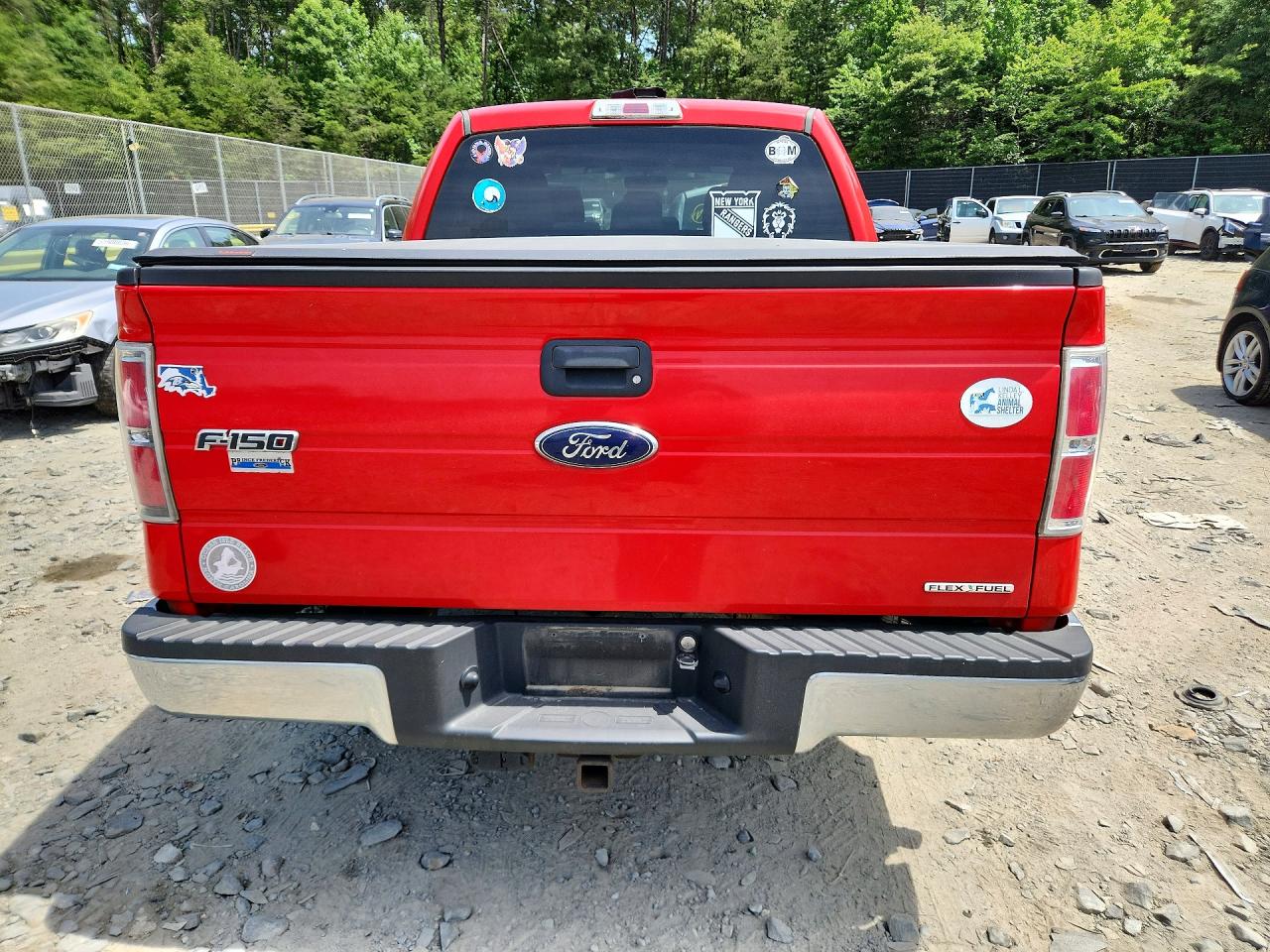 2013 Ford F150 Supercrew Red vin: 1FTEW1CM0DFB27679
