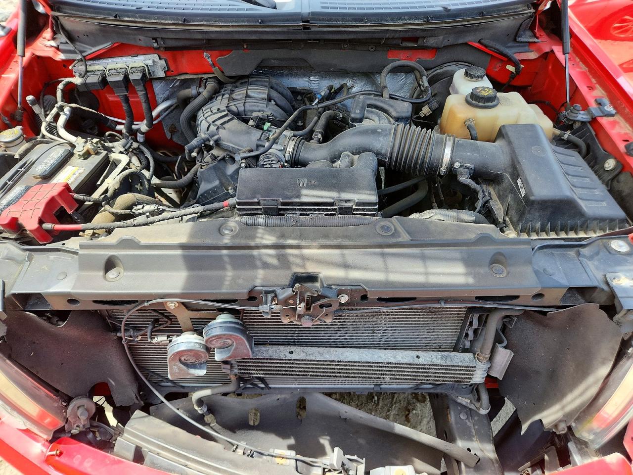 2013 Ford F150 Supercrew Red vin: 1FTEW1CM0DFB27679