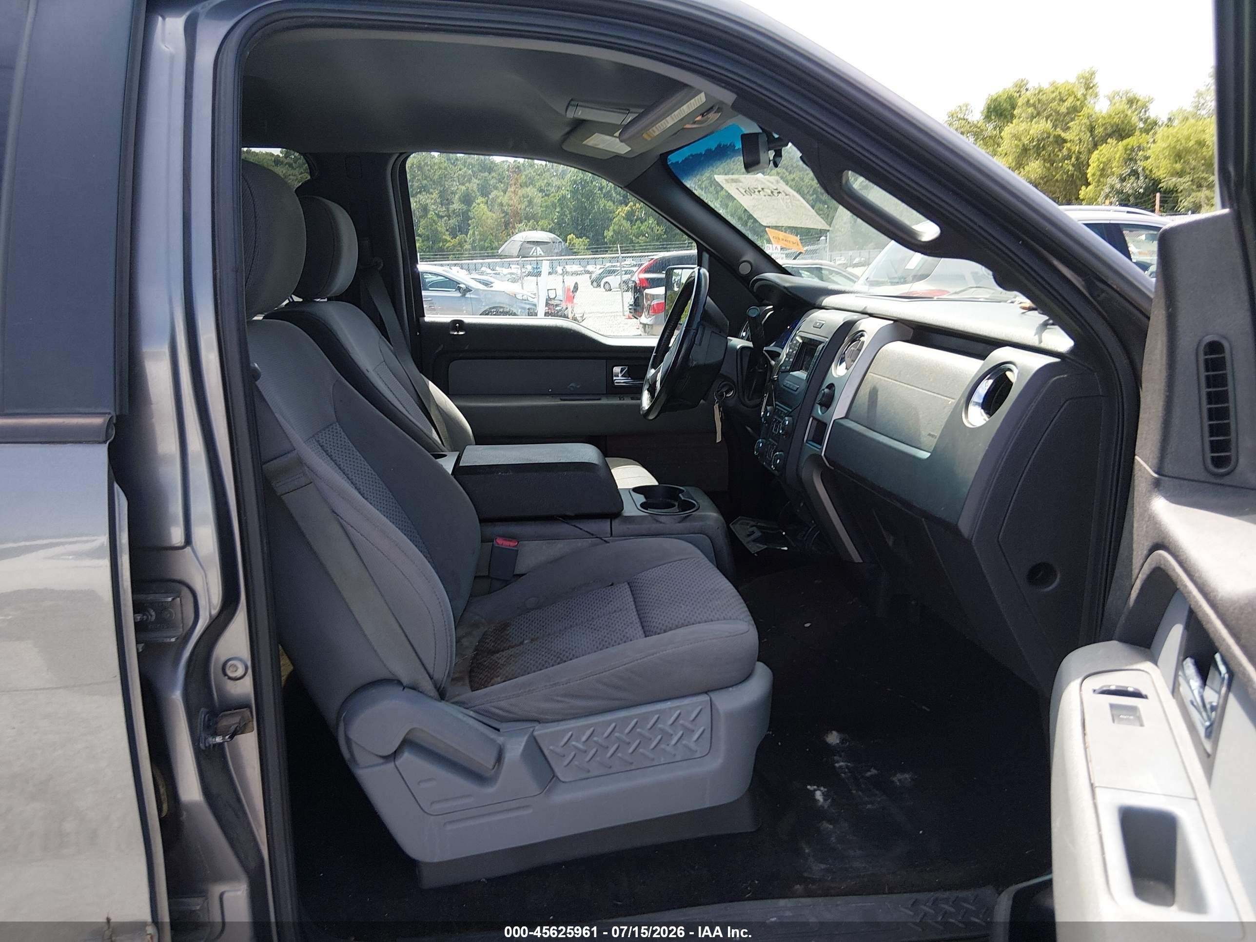2013 Ford F-150 Xlt Gray vin: 1FTEW1CM0DKD61764