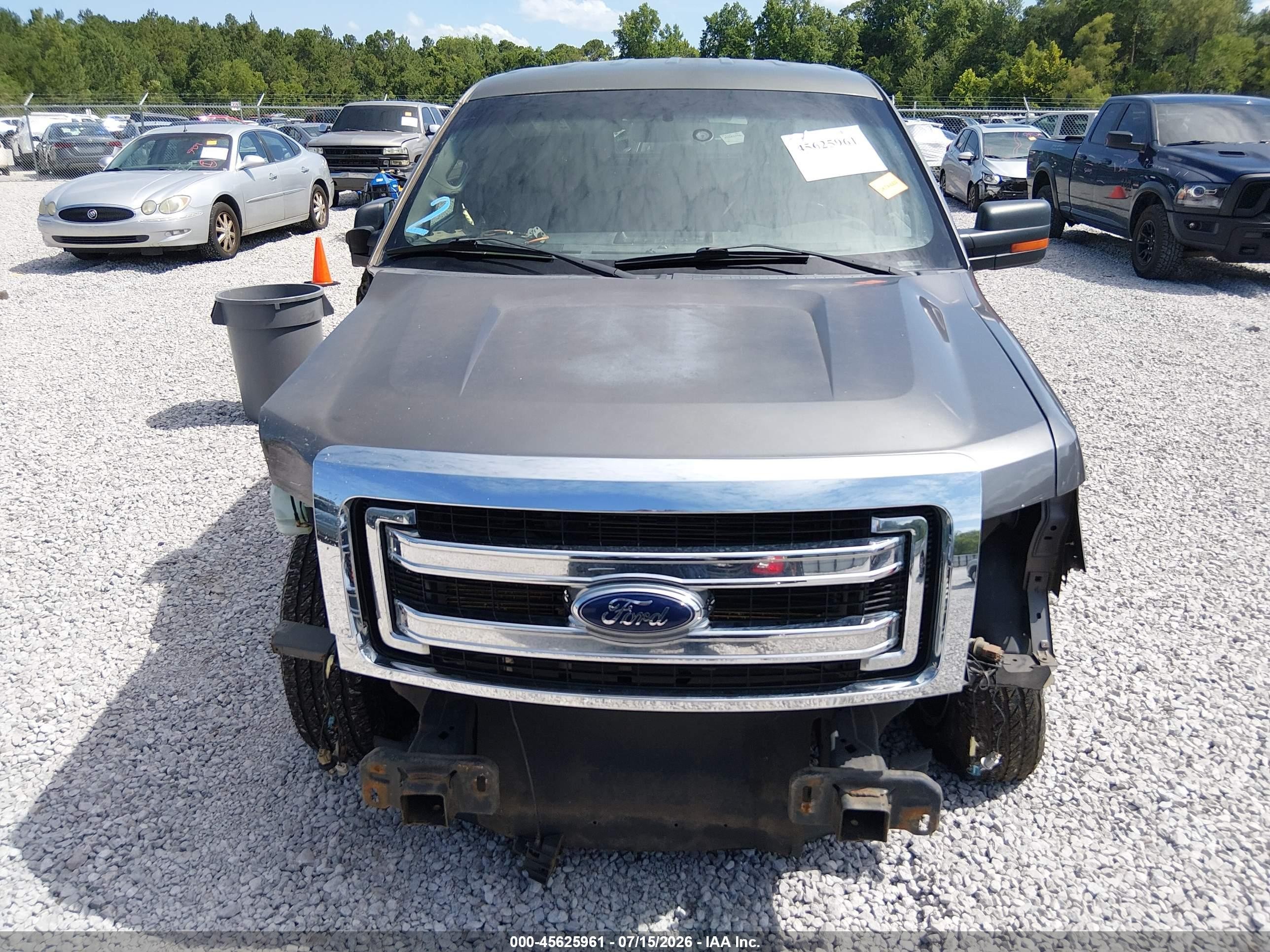 2013 Ford F-150 Xlt Gray vin: 1FTEW1CM0DKD61764