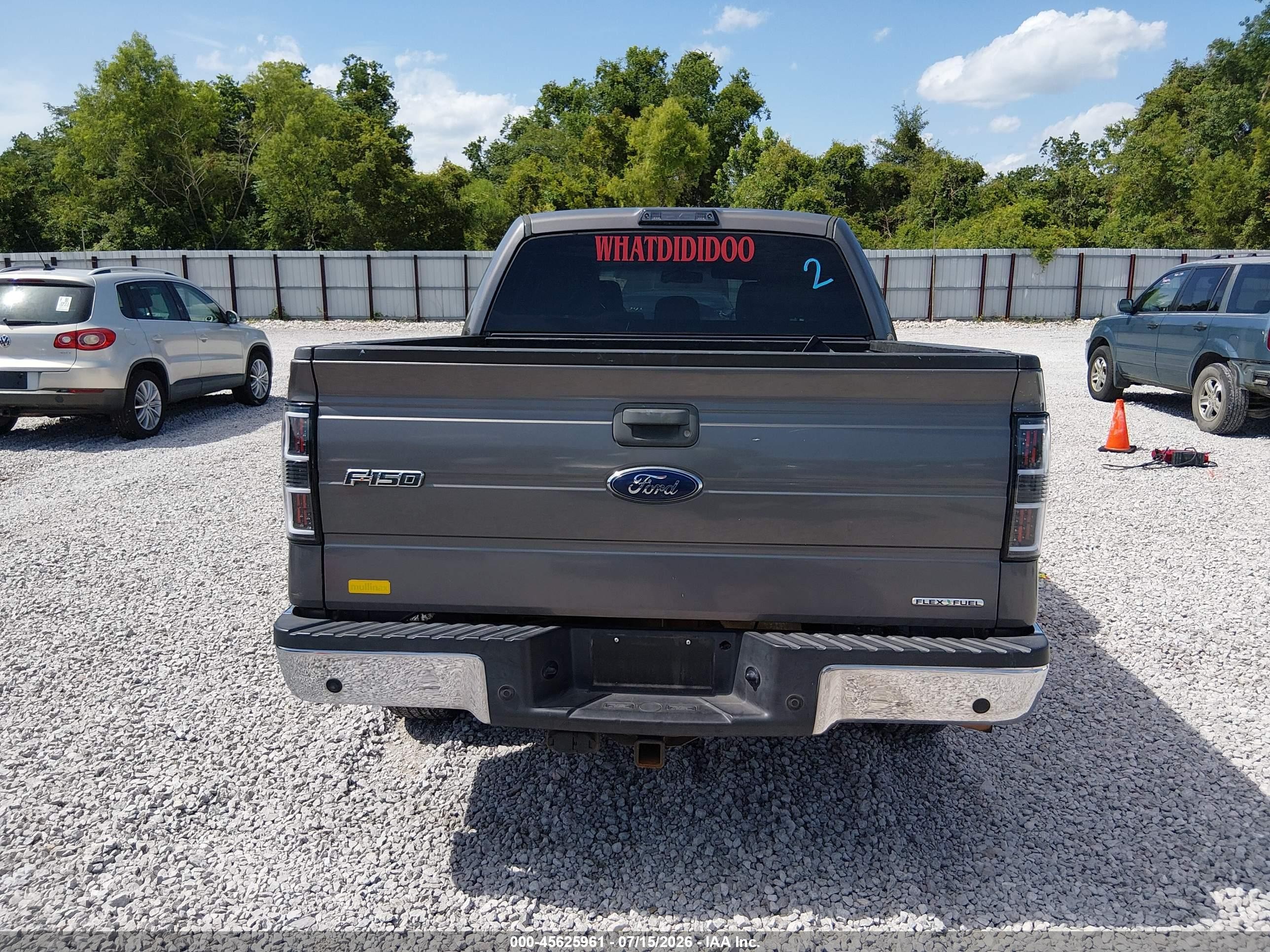 2013 Ford F-150 Xlt Gray vin: 1FTEW1CM0DKD61764